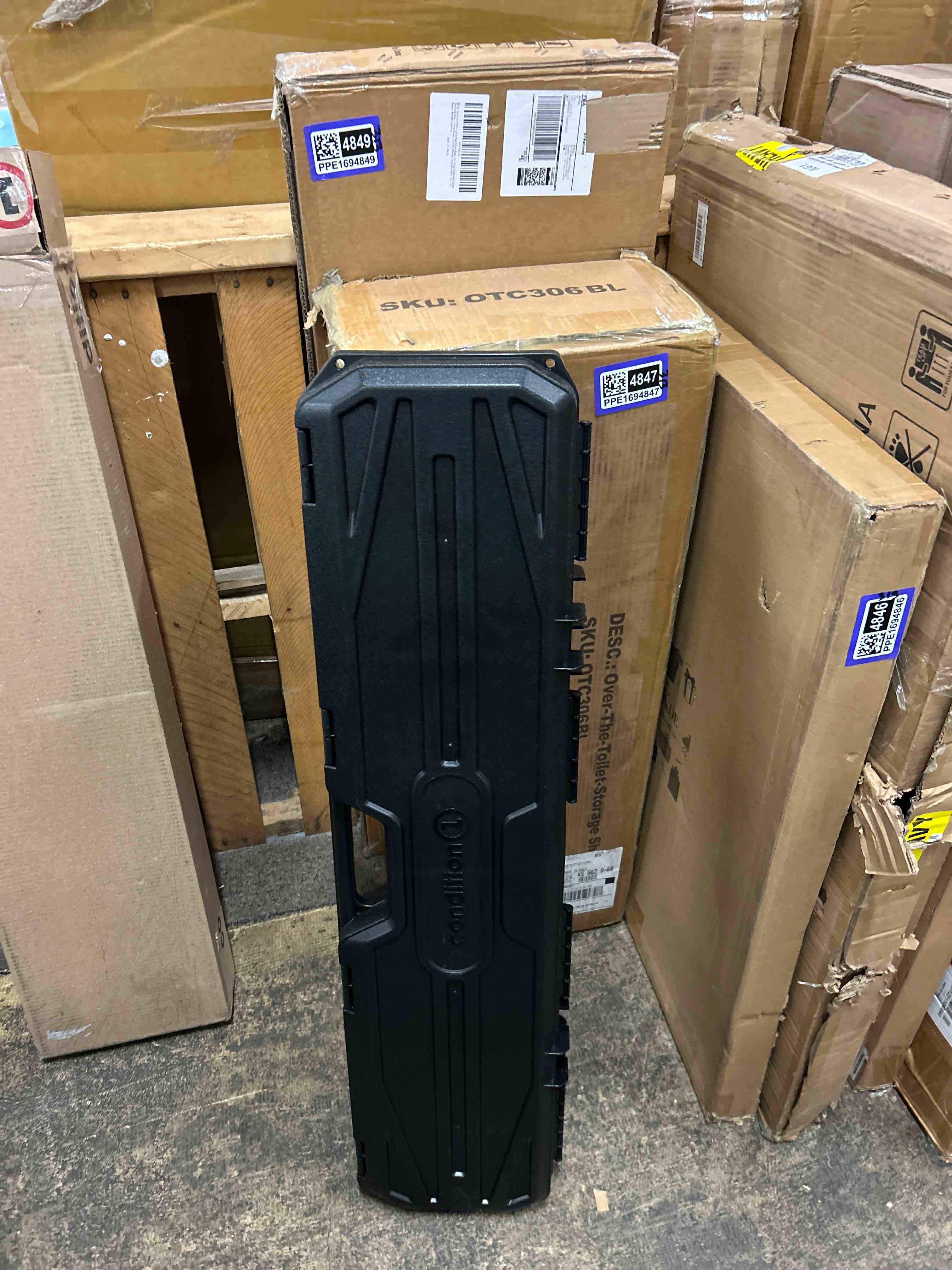 Condition photo showing New/Like New for Condition 1 42” Economy Single Scope Hard Gun Carrying Case Model 210 with Foam, Long Storage Case, Lockable TSA Friendly, Water Resistant, Made in USA, 42.03"x10.50"x3.81"