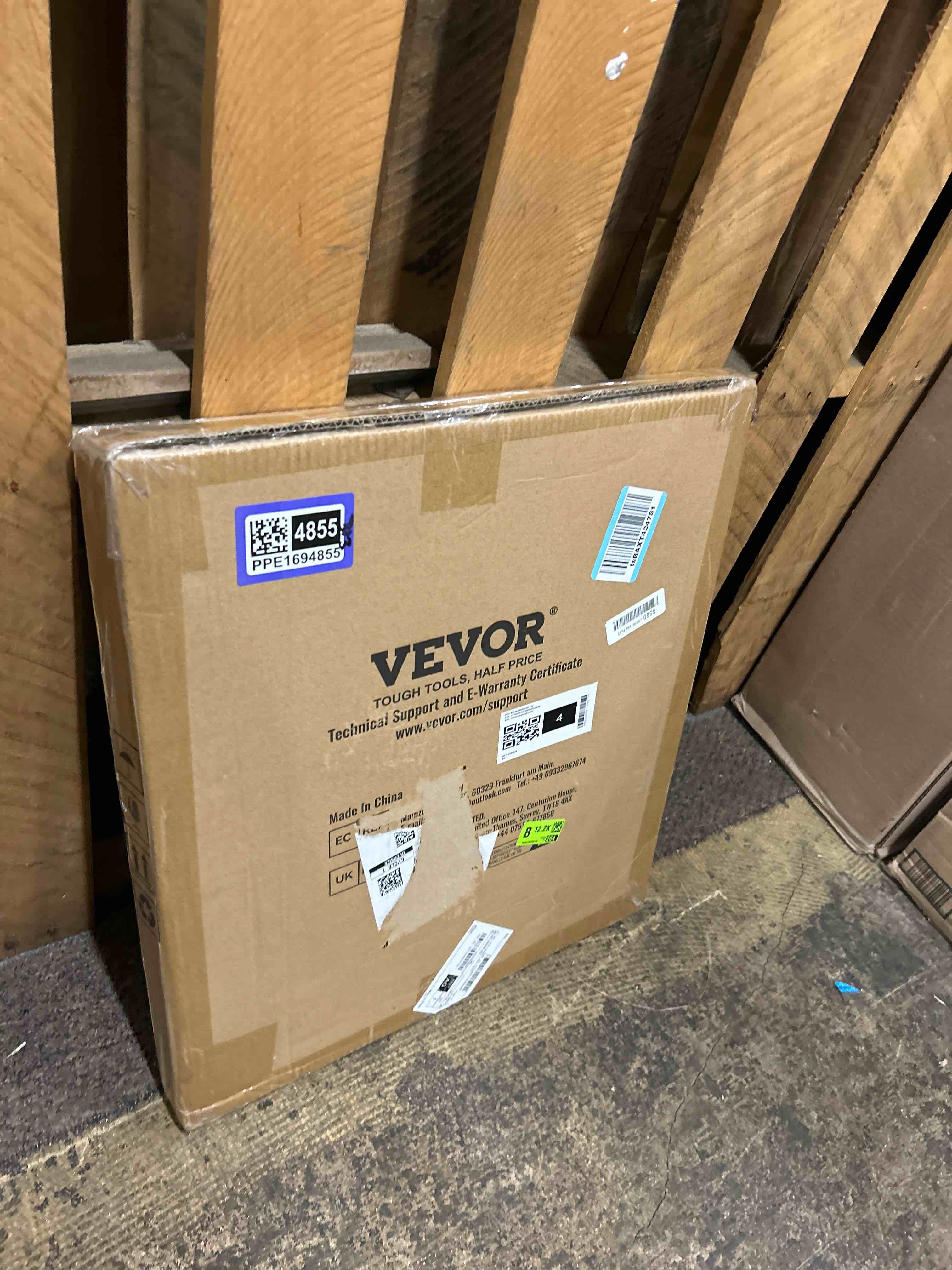 Condition photo showing New/Like New for VEVOR Step Ladder 2-Step 330lbs Capacity, Ergonomic Folding Steel Step Stool with Wide Anti-Slip Pedal, Sturdy Step Stool for Adults Toddlers, Multi-Use for Household, Kitchen, Office, RVs