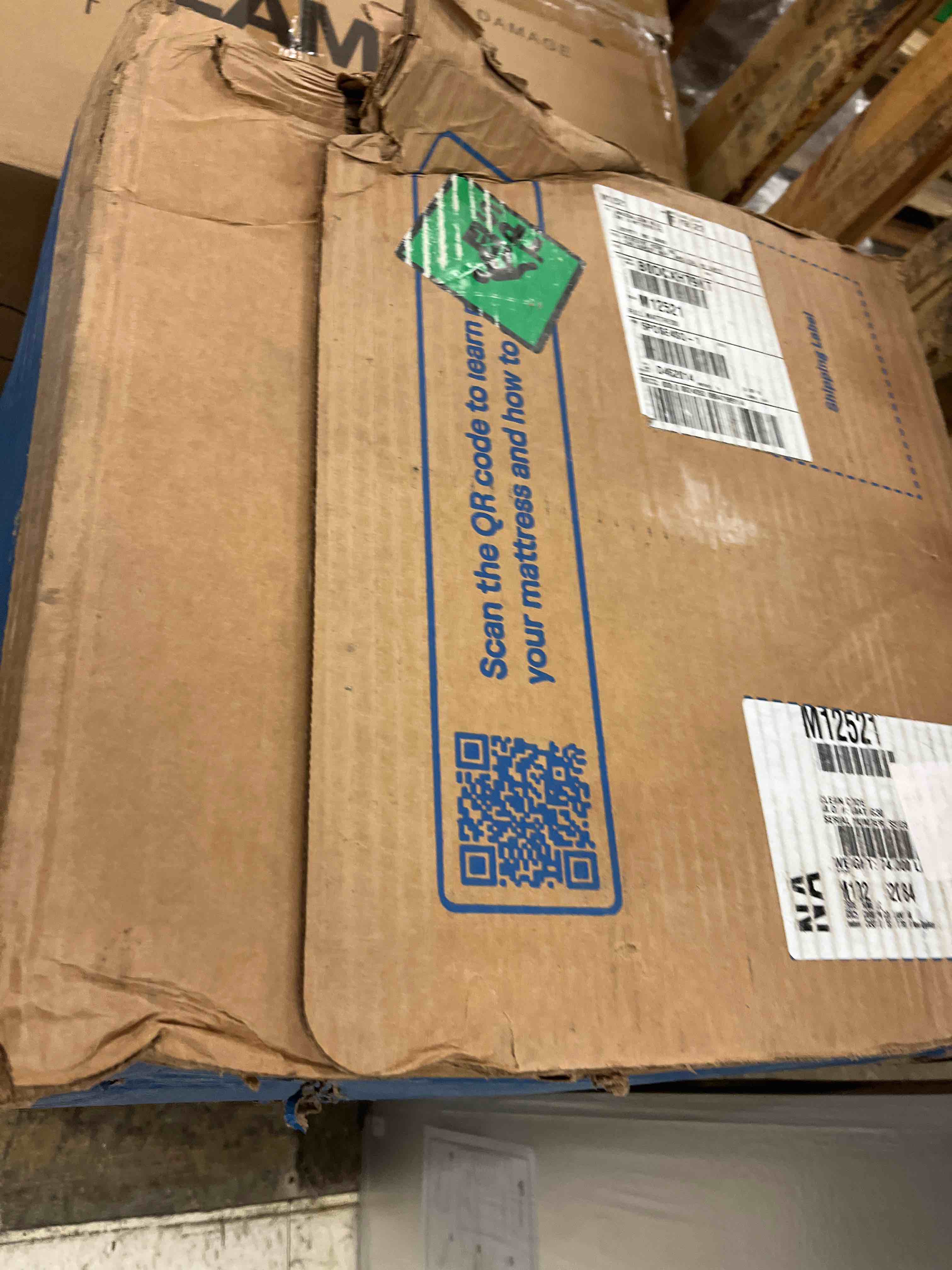 Condition photo showing New/Like New for Nectar Classic 12'' Full Mattress - Medium Firm - Contouring Memory Foam - Cooling Top Layer - Back Pain Relief - Mattress in a Box -