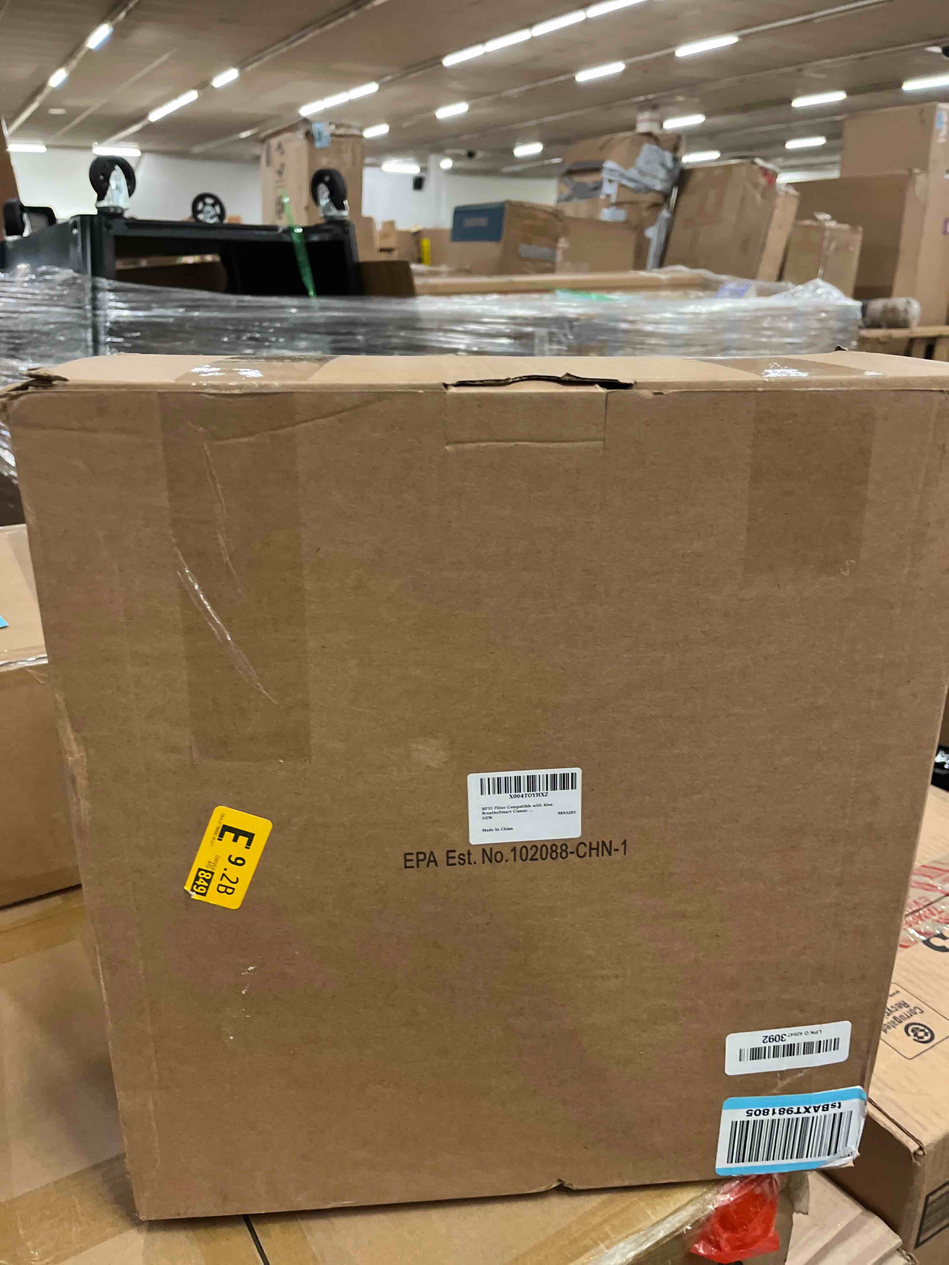 Condition photo showing New/Like New for BF35 Filter Compatible with Alen BreatheSmart Classic Air Purifier BF35, 3-in-1 HEPA with Activated Carbon BF35-VOC/Smoke Replacement Filter, 2 HEPA Filters + 4×Carbon Pre-Filters