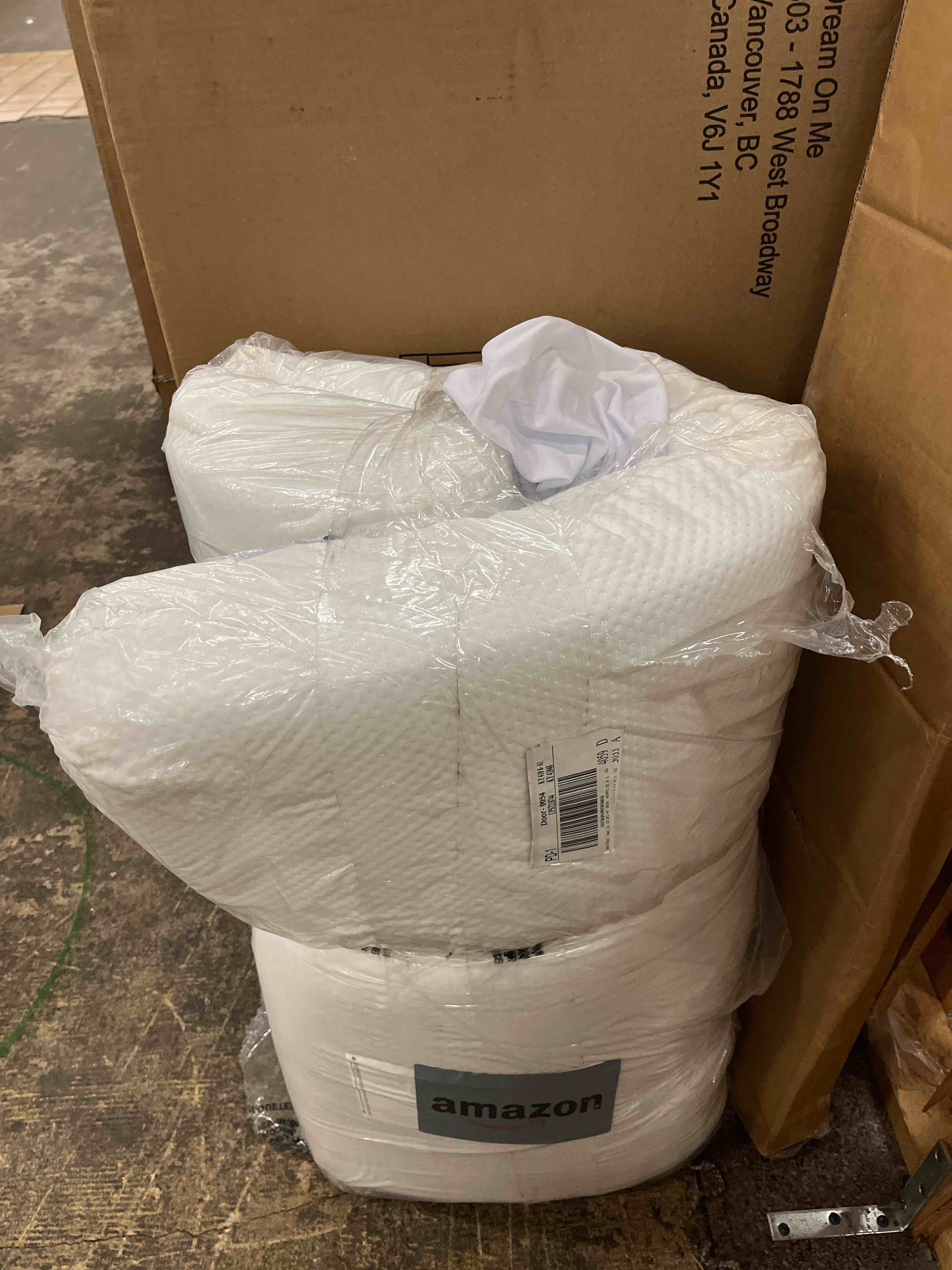 Condition photo showing Good Condition for PERLECARE 3 Inch Gel Memory Foam Mattress Topper for Pressure Relief, Premium Soft Cooling Sleep, Non-Slip Design with Removable & Washable Cover, CertiPUR-US Certified - Queen