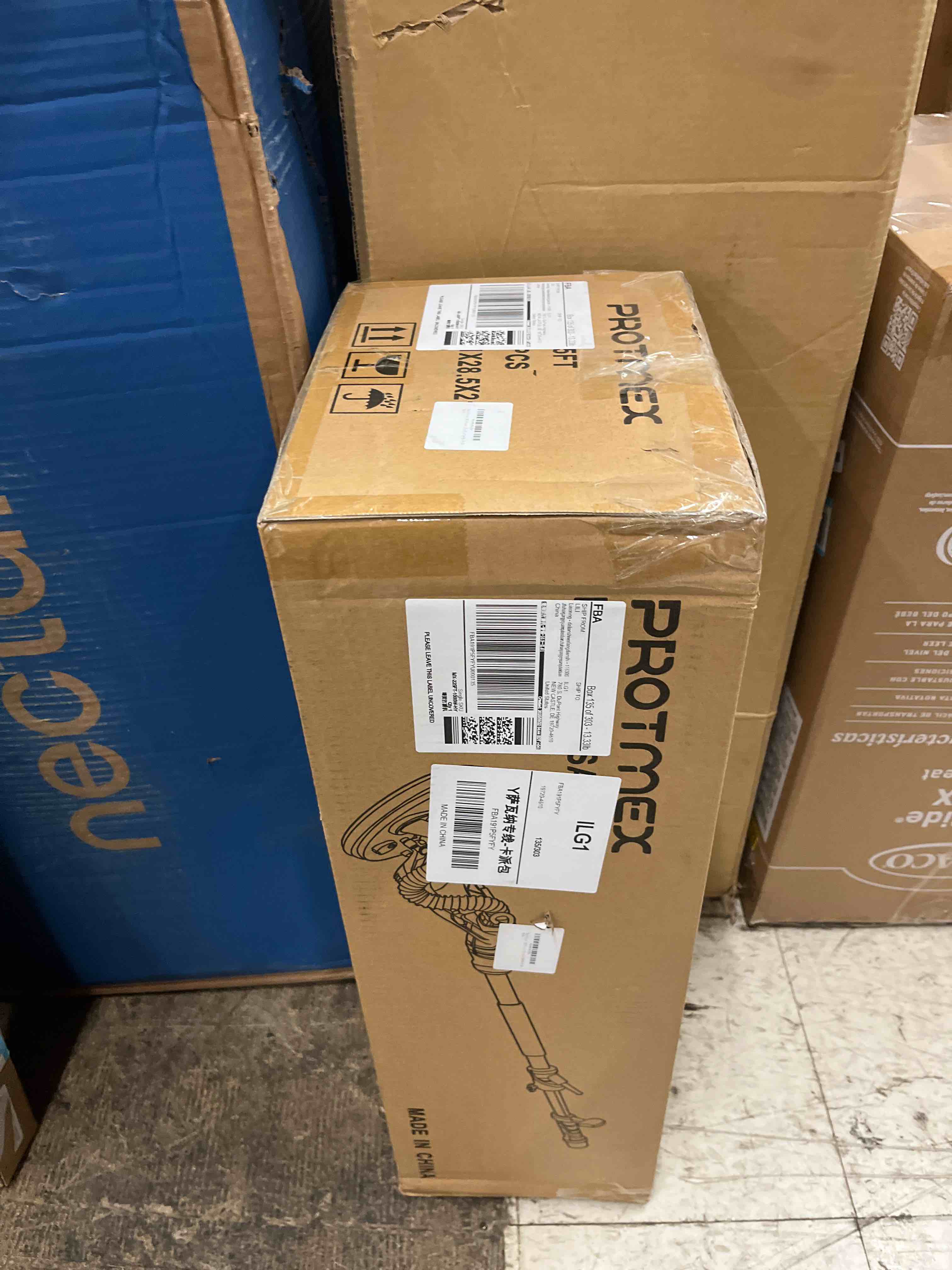 Condition photo showing New/Like New for Drywall Sander, 1000W Popcorn Ceiling Removal Tool, Automatic Drywall Sander with Vacuum Dust Collection, LED Light, 6 Variable Speed 800-2200RPM, Foldable & Extendable Handle,15Pcs Sanding Discs