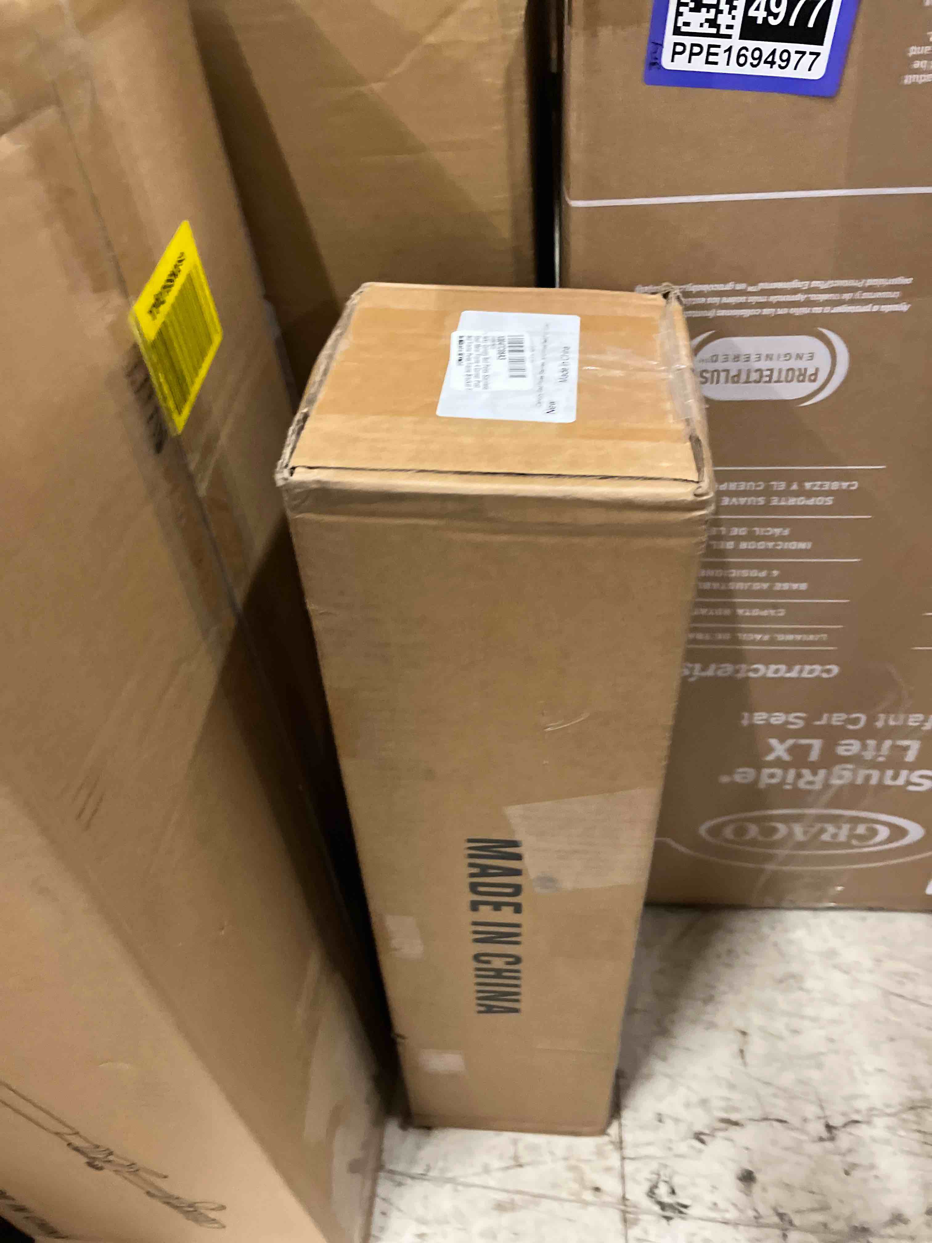 Condition photo showing New/Like New for Akiky Canopy Bed Poles Stainless Steel Metal Frame 4 Corner Post Bed Frame Poles Frame Bracket Fit for Metal and Wood Bed(Queen,Silver)