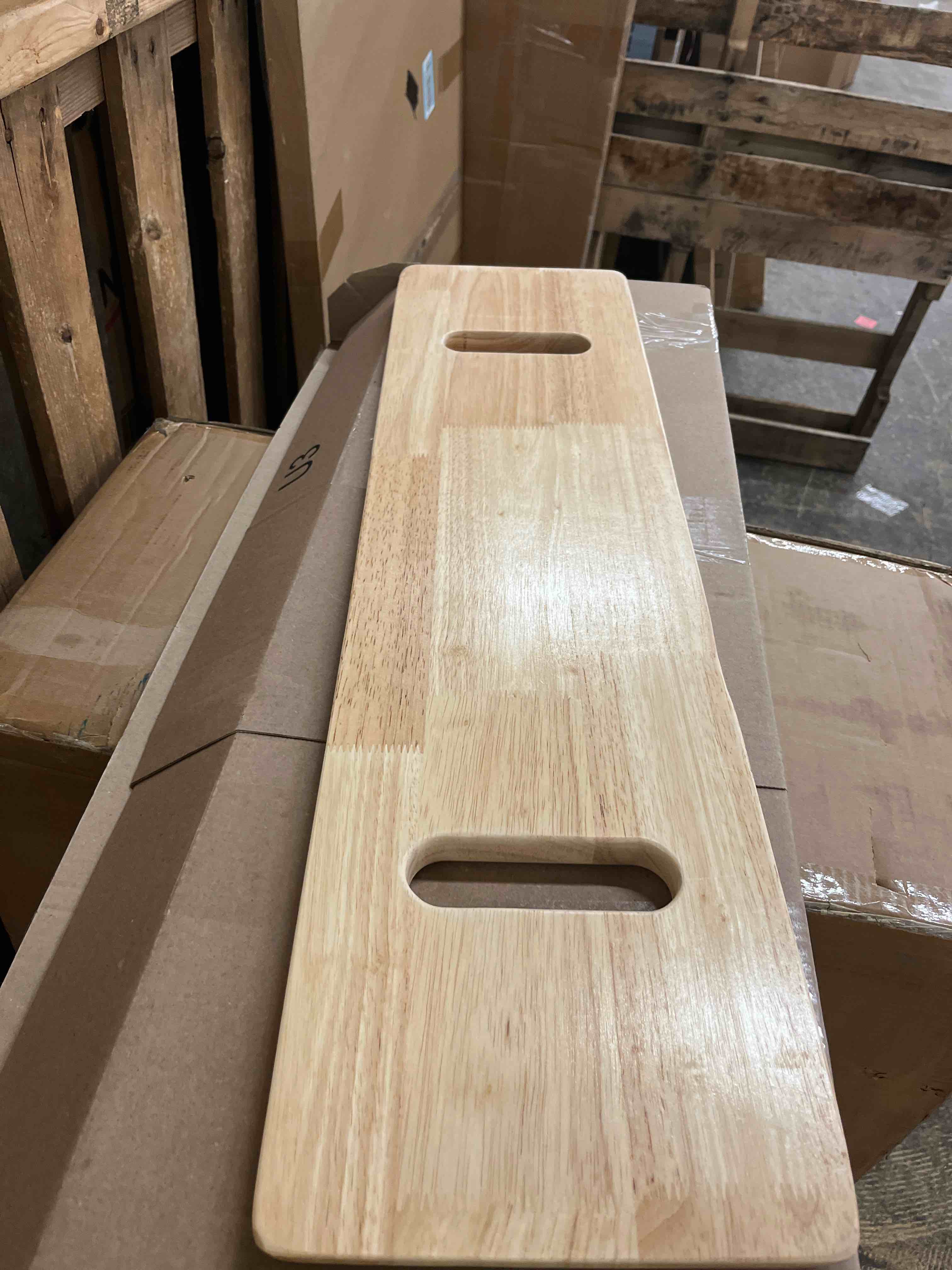 Condition photo showing New/Like New for Wooden Slide Transfer Board with Handles, 500 lb Capacity Heavy Duty Slide Boards for Transfers of Seniors and Handicap, 30 x 8 x 0.7 inches 