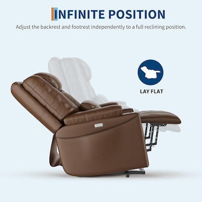 Condition photo showing Good Condition for Garvee Electric Power Lift Recliner Chair Sofa, Power Lift Chair for Seniors, 3 Adjustable Positions, Side Pockets and Cup Holders, USB Charging Ports, Remote Control, Perfect for Living Room, Brown