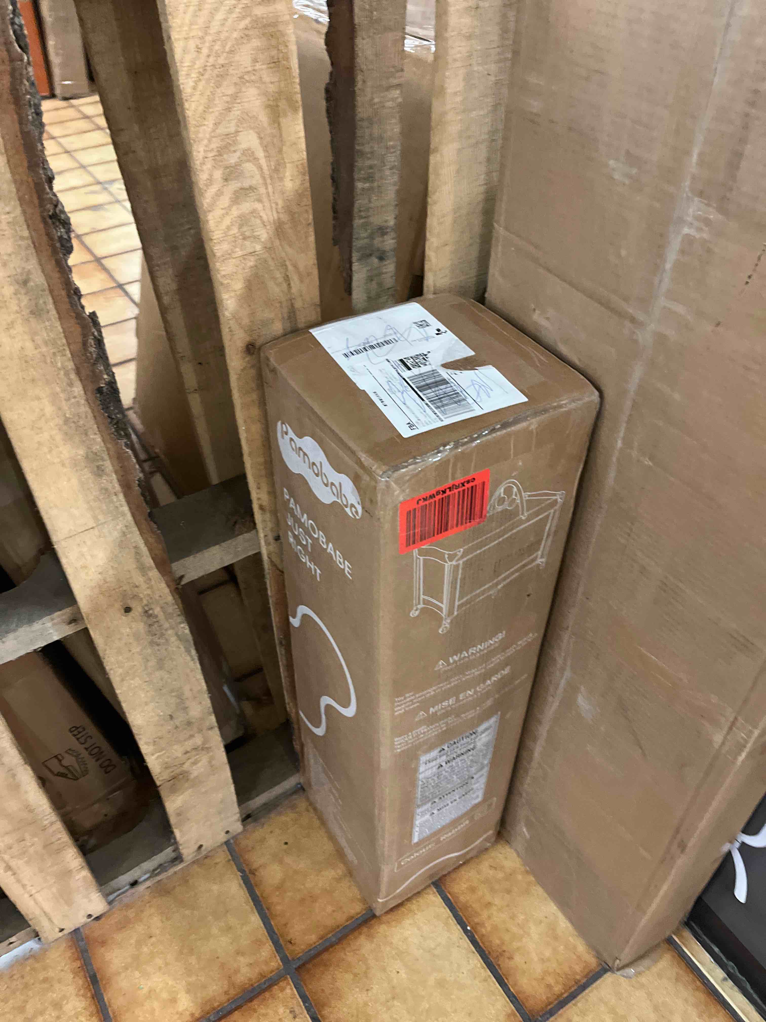 Condition photo showing New/Like New for Pamo Babe Pack and Play with Bassinet, Portable Playard for Baby