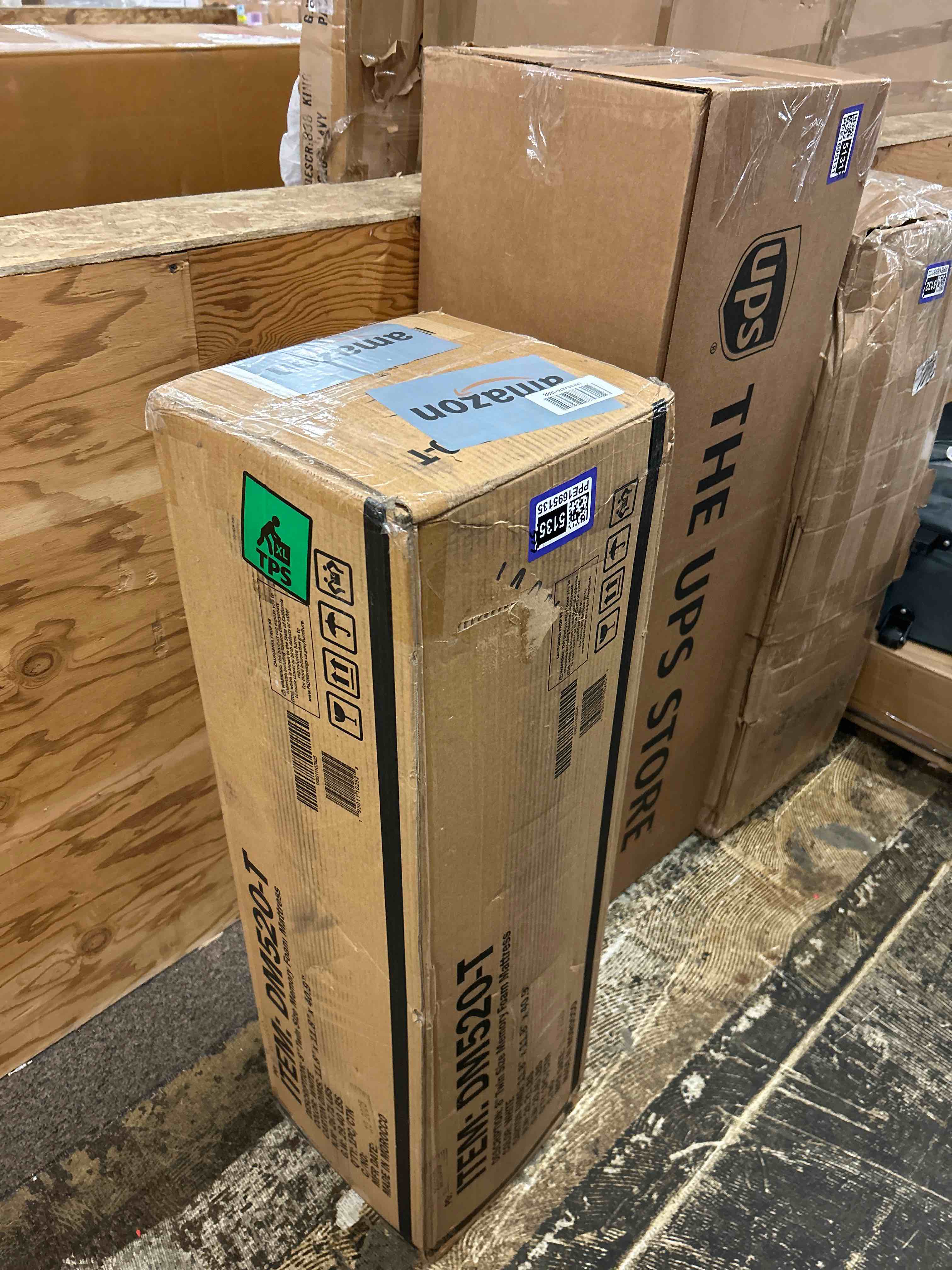 Condition photo showing New/Like New for Memory Foam Mattress, Gel-Infused with High-Density Base, Medium Firm, CertiPUR-US, Washable Cover, 8 inches, Twin
