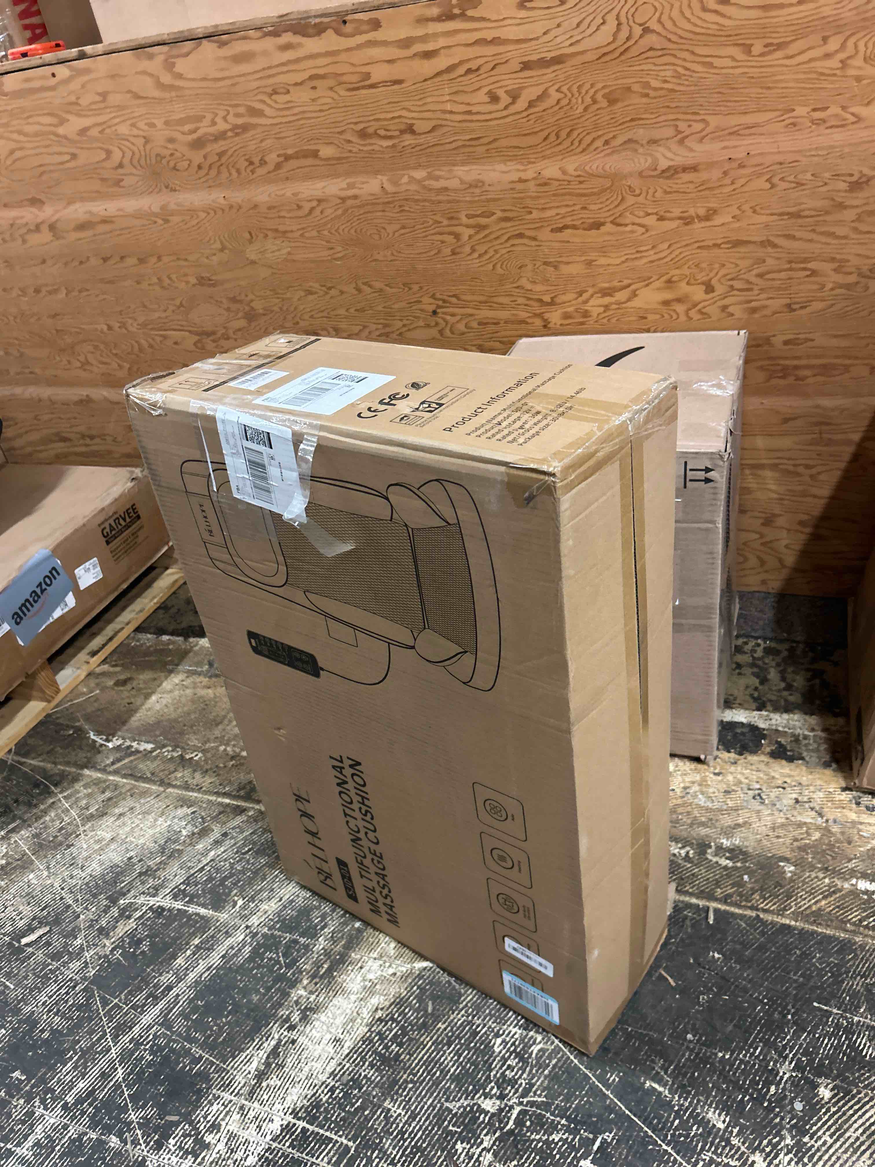 Condition photo showing New/Like New for belhope Shiatsu Neck and Back Massager with Heat, 4D Kneading Back Massager for Pain Relief Deep Tissue, Comfortable Back Massage for Chair, Massage Mat for Home, Valentines Day Gifts for Men Women