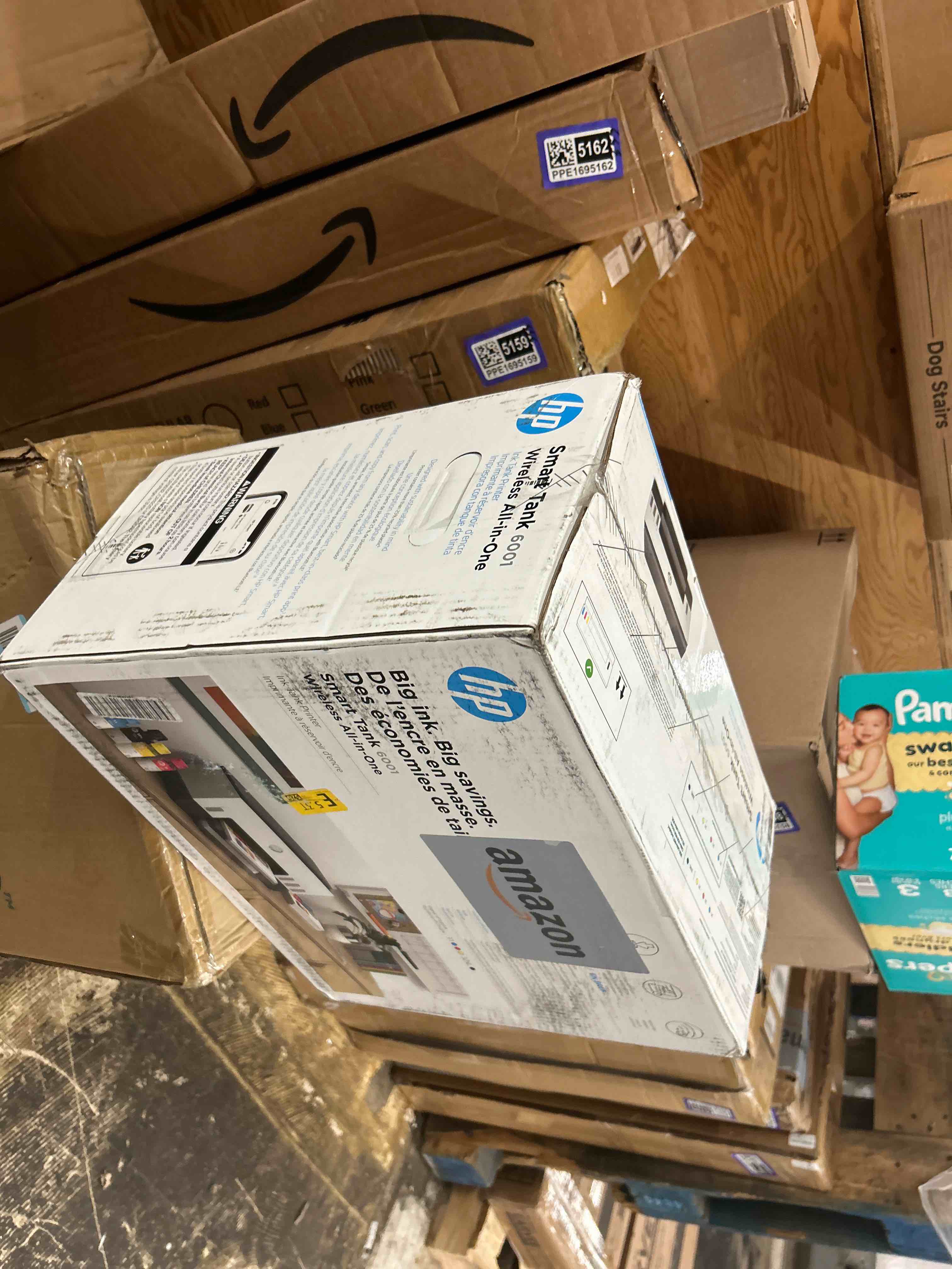 Condition photo showing New/Like New for HP Smart Tank 6001 Wireless All-in-One Ink Tank Printer, Scanner, Copier with 2 Years of Ink Included, Best-for-Home, Cartridge-Free Refillable, AI-Enabled (2H0B9A)