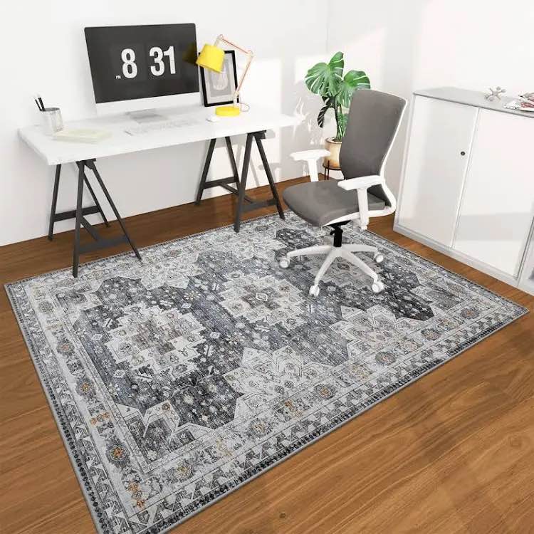 Condition photo showing New/Like New for Chair Mat Floor Protector & Style Enhancer for Home Office or Dining Spaces Size 36" W x 48" D