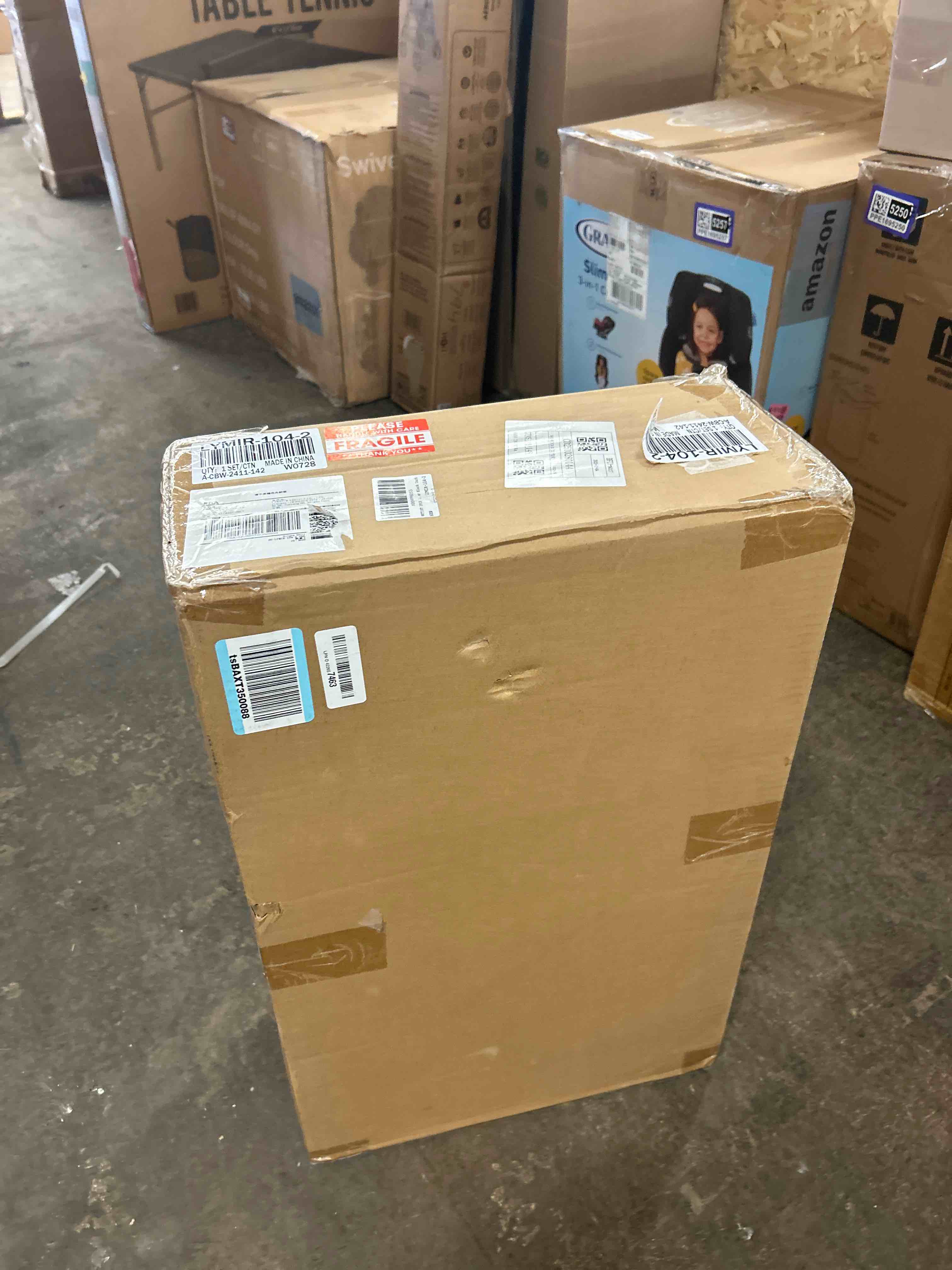 Condition photo showing New/Like New for 2PCS 12" W x 24" H RV Window Universal W/Net Screen and Trim Ring Slide Vertical Window Tempered Glass Aluminium Plastic Rubber Black Dark