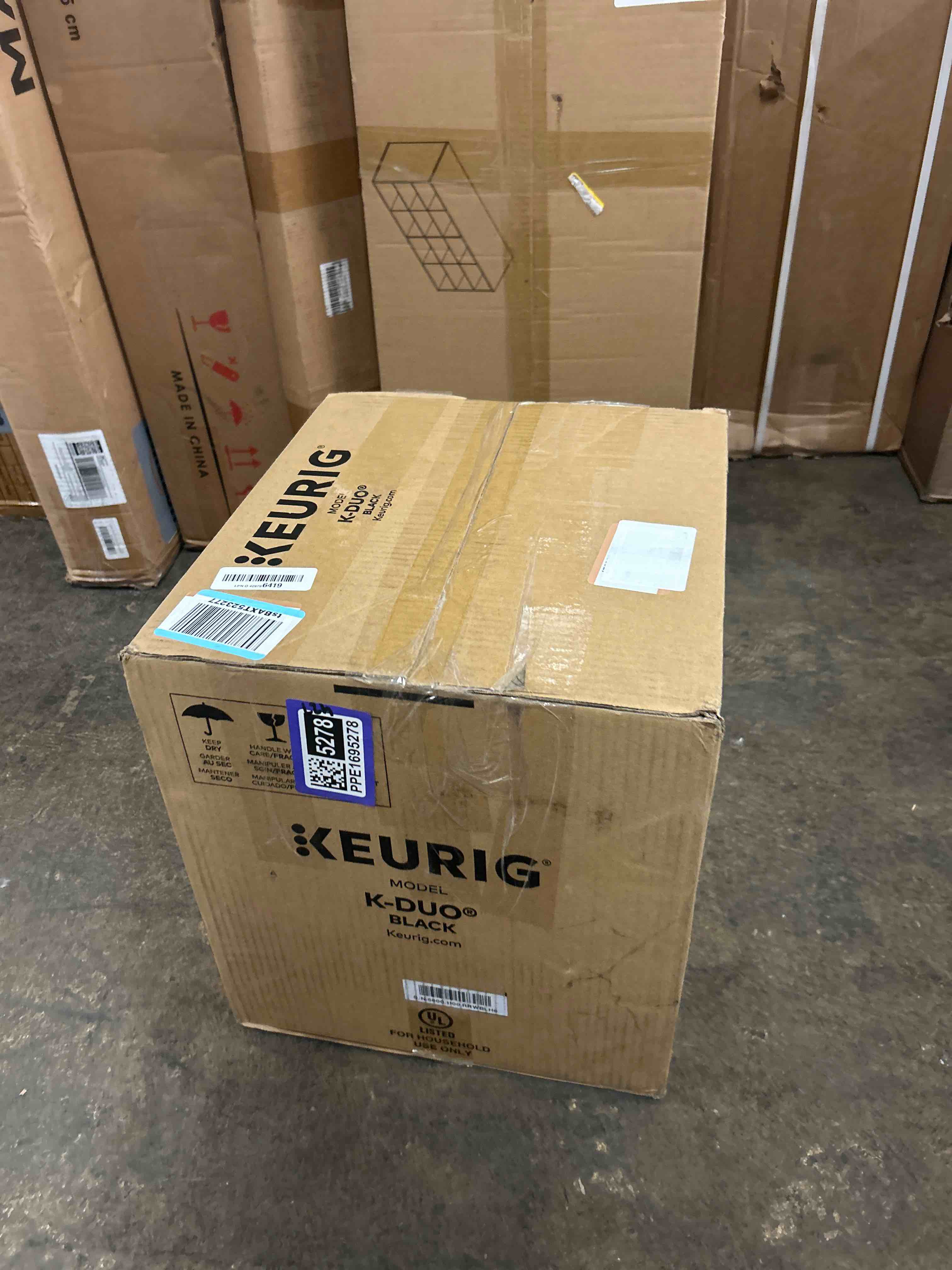 Condition photo showing New/Like New for Keurig K-Duo Hot & Iced Single-Serve & Carafe Coffee Maker Black: Electric Drip Coffee Pot, 72 oz Capacity