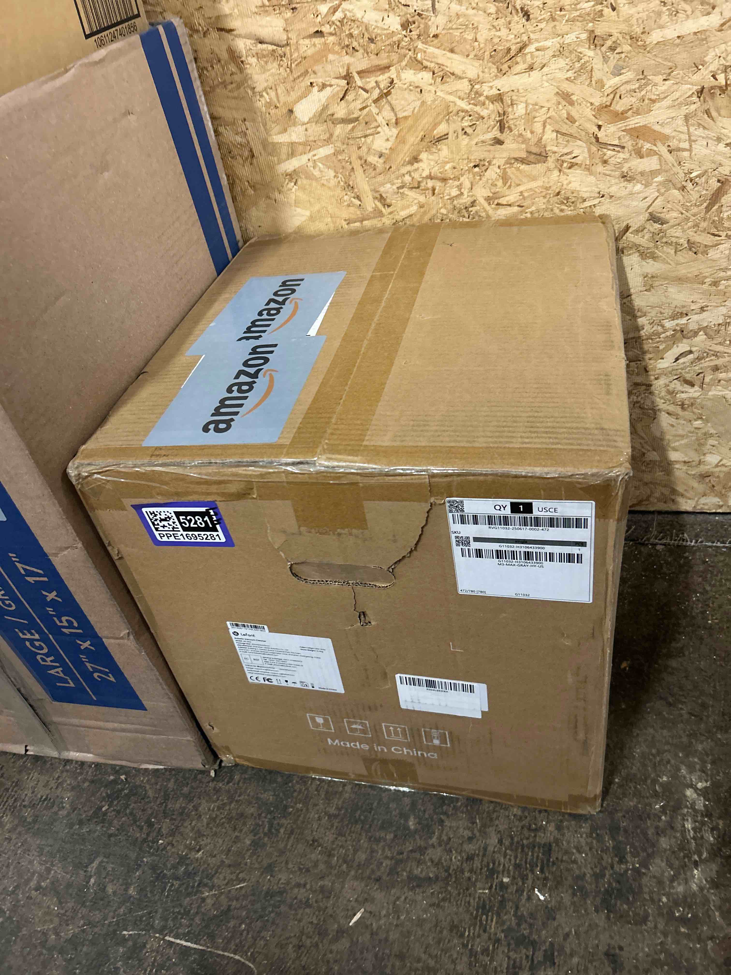 Condition photo showing New/Like New for Lefant LiDAR Robot Vacuum and Mop, 20000Pa Suction, 90-Day Self-Emptying, Obstacle Avoidance, Auto Mop Washing&Drying, All-in-One for Pet Hair Carpet, 5G WiFi Alexa/APP/iWatch Control, M3 Max