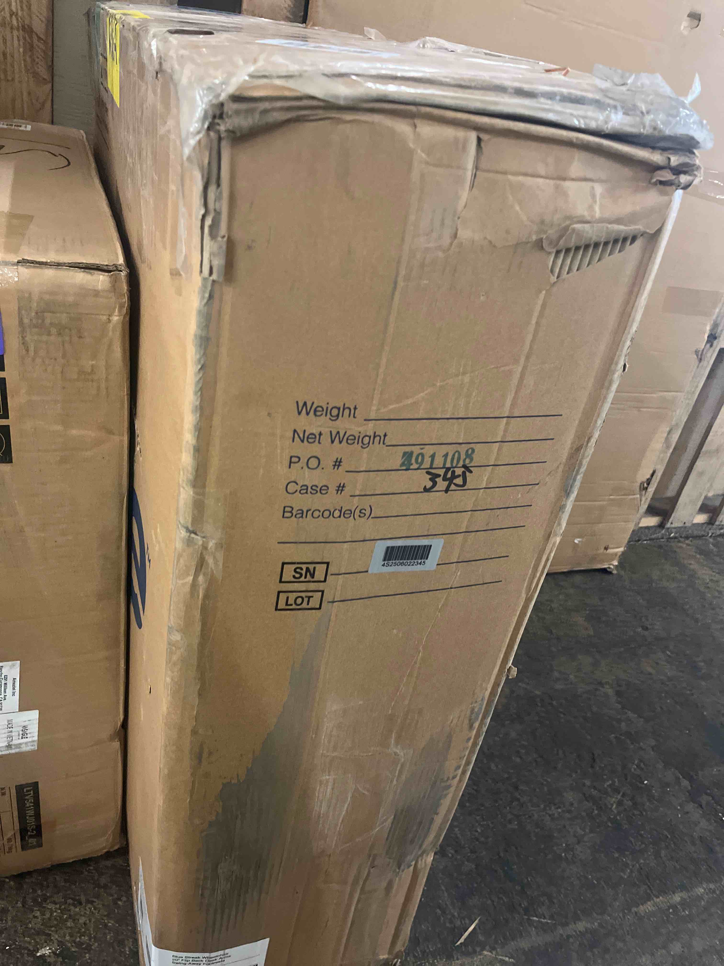 Condition photo showing New/Like New for Transport/Wheelchair Wheelchairs K1 Product Description: BlueStreak 20"D/FlipBackArms