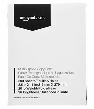 Condition photo showing New/Like New for Amazon Basics 92 Bright Multipurpose Copy Paper, 11 X 17 Inches, Pack of 5, 2500