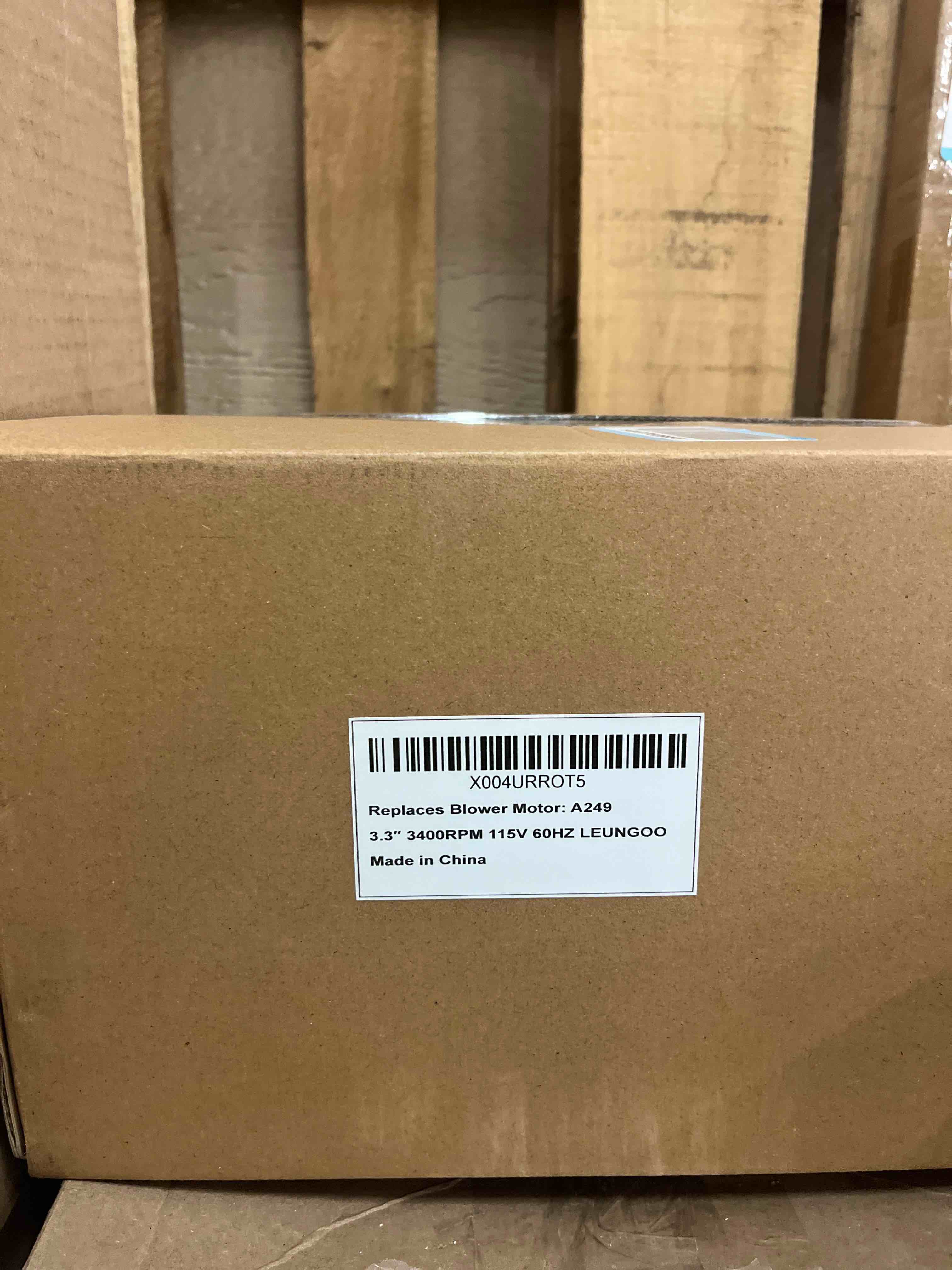 Condition photo showing New/Like New for A249 Upgraded Blower Motor for Lennox Draft Inducer Replaces Fasco 702112686, 702113118, U21B, 103618-01, 103618-03, 73W44, LB-94724AE, etc. Furnace Flue Exhaust Vent Motor, 115V, 3400RPM