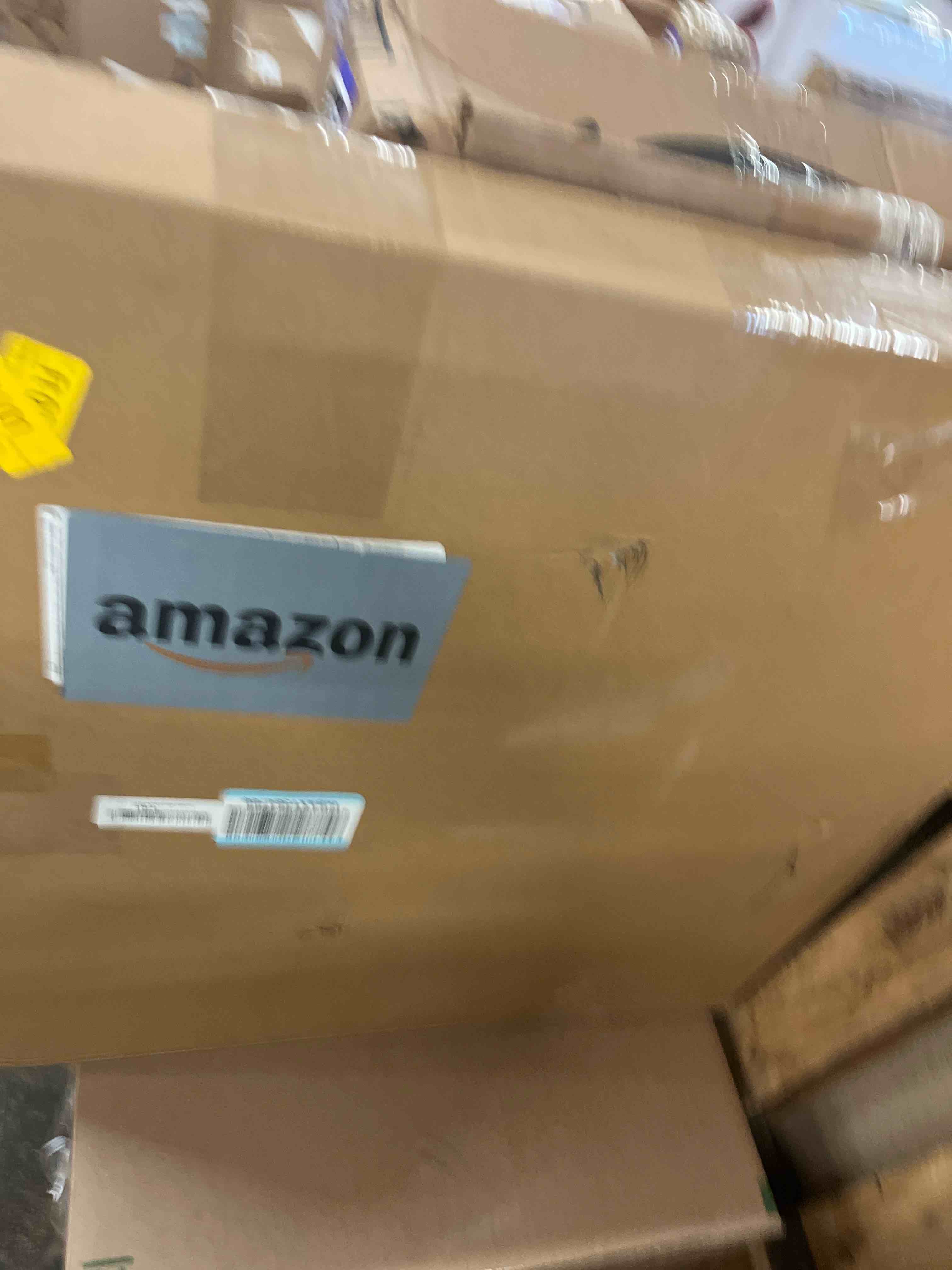 Condition photo showing New/Like New for Cuspin Modern 24 Inch Wall Clock, Minimalist Wood and Metal Wall Decor Clock with Walnut Dial, Silent Non Ticking Battery Operated Clock for Living Room, Kitchen, Office, Bedroom