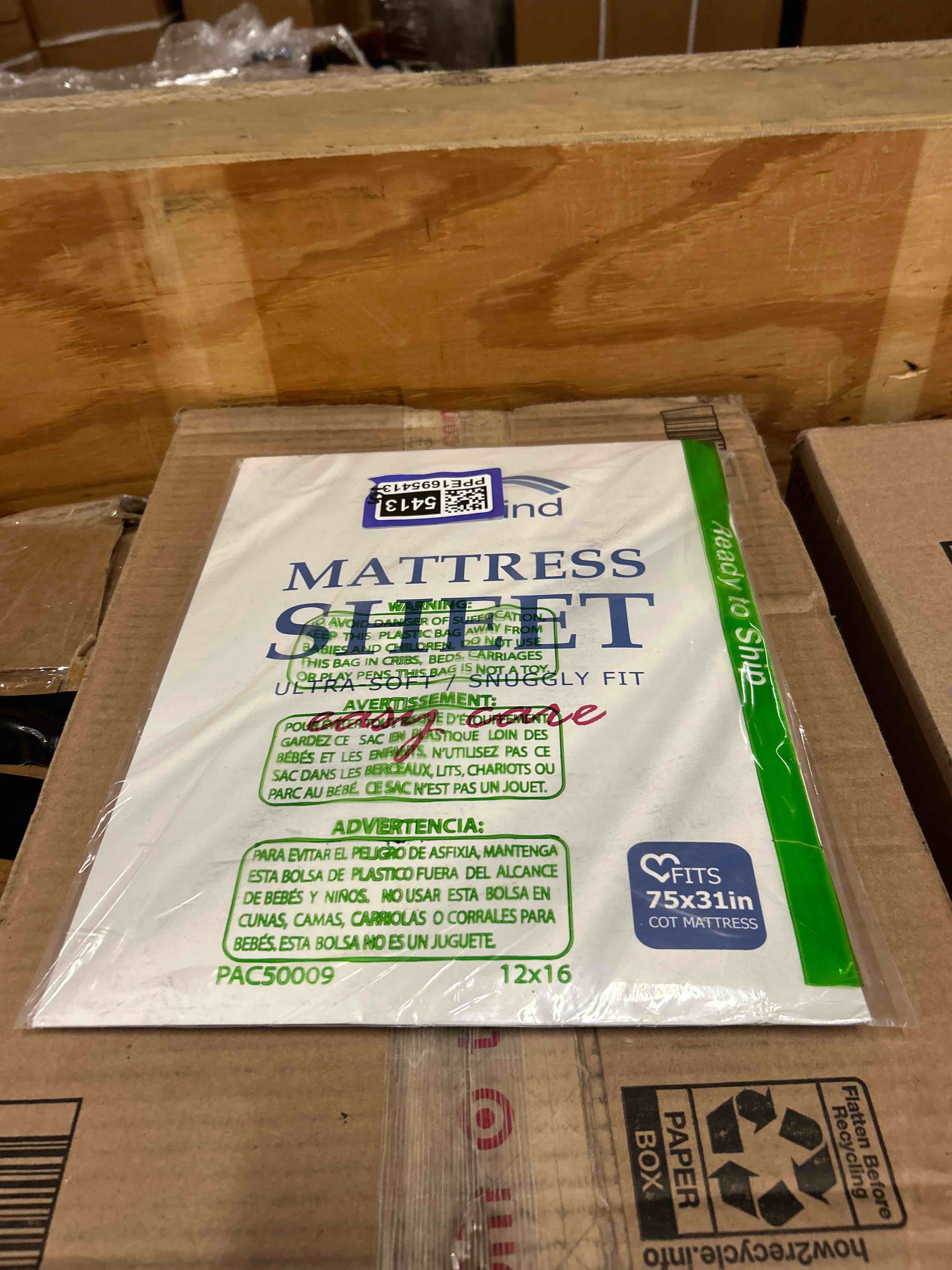 Condition photo showing New/Like New for Cot Sheets 31" x 75", Cot Size Sheet Fitted with Narrow Twin/Camp Bunk/Rvs Bunk/Guest Beds/Army Cots/Trifold Mattress, Super Soft Breathable Microfiber Bed Cover, Bottom Sheet, White