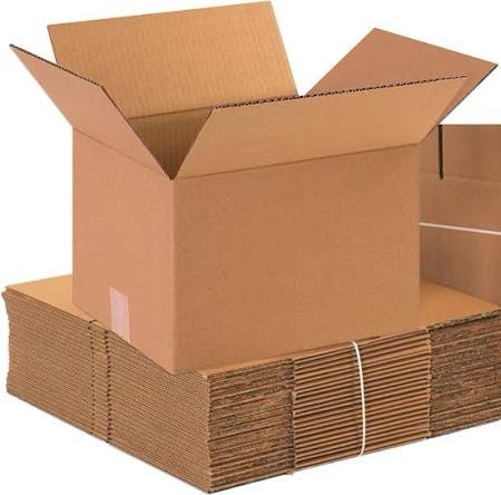 AVIDITI 12 x 8 x 6 Corrugated Cardboard Boxes, Small 12"L x 8"W x 6"H, Pack of 25 | Shipping, Packaging, Moving, Storage Box for Home or Business, Strong Wholesale Bulk Boxes