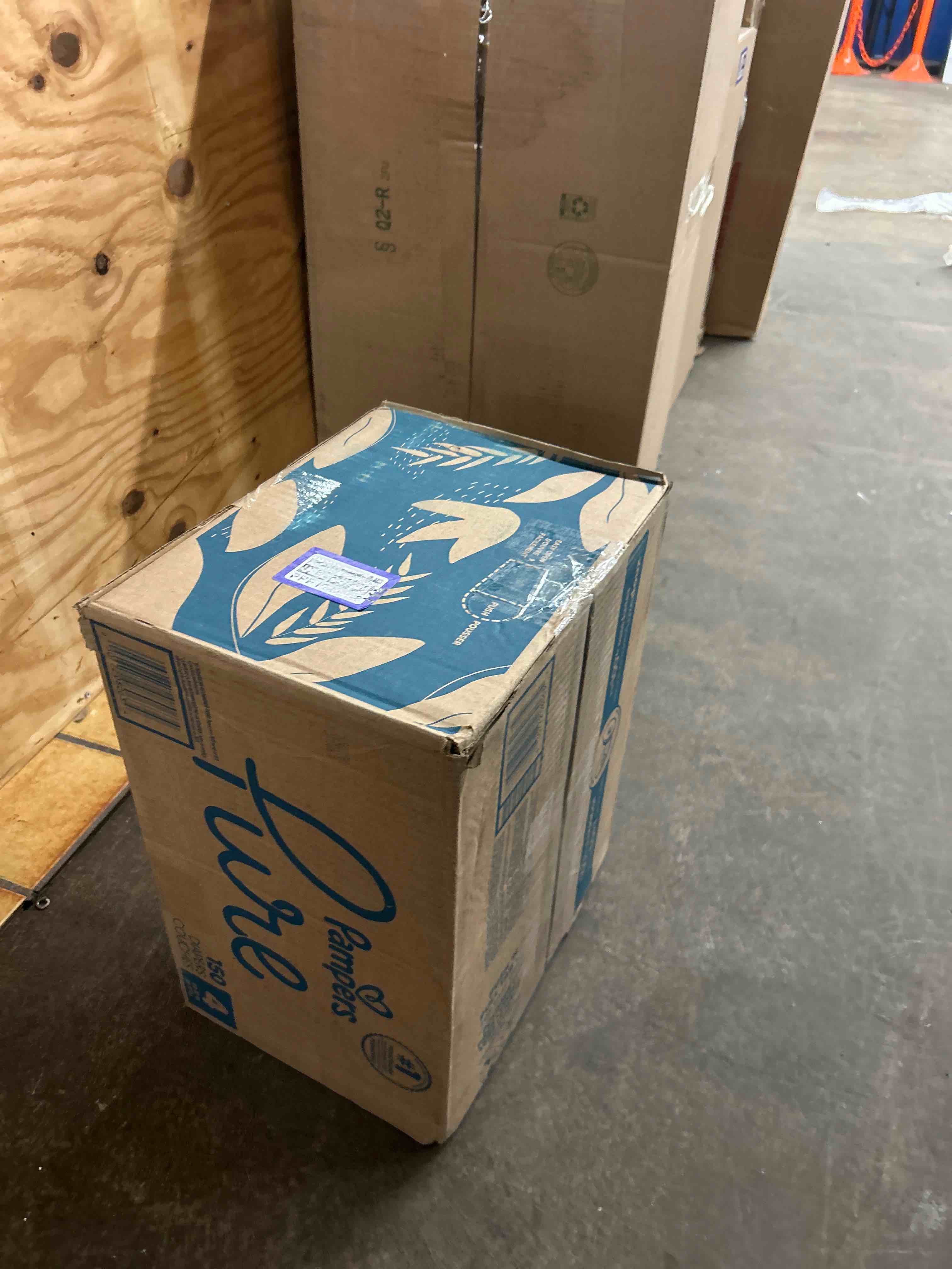 Condition photo showing New/Like New for Pampers Baby Diapers - Pure Protection - Size 4, 150 Count, for up to 100% Leakproof, Premium Plant-based Skin Protection