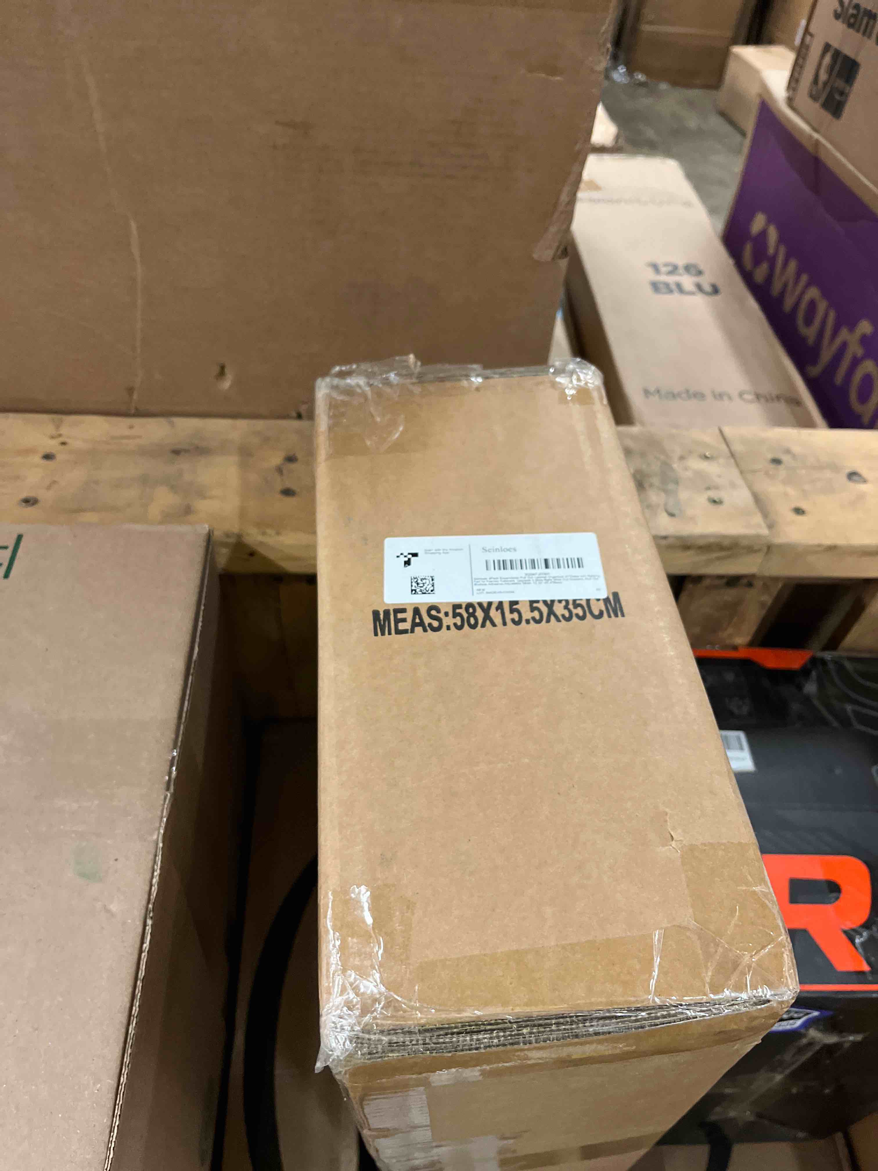 Condition photo showing New/Like New for 2Pack Expandable Pull Out Cabinet Organizer 21"Deep with Raising Pad for Framed Cabinets, Upgrade 3 Slide Rails Slide Out Drawers, Roll Out Shelves Adhesive,Adjustable Width 12.05"-20.4"Black