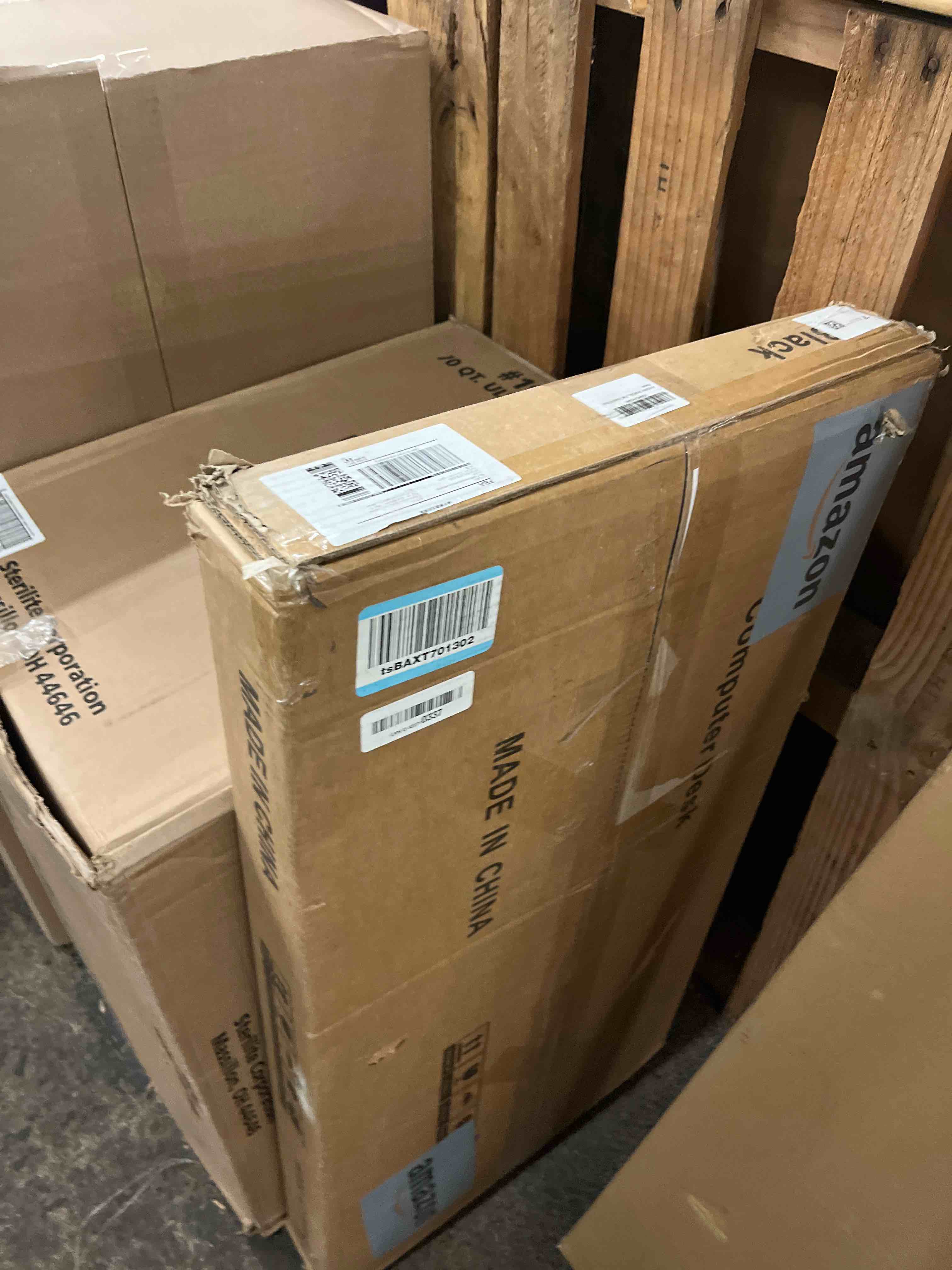 Condition photo showing Good Condition for Small Standing Desk Adjustable Height, Mobile Stand Up Desk with Wheels, 32 Inch Portable Rolling Desks Conference Room Tablesf for Walking Pad Treadmill Black