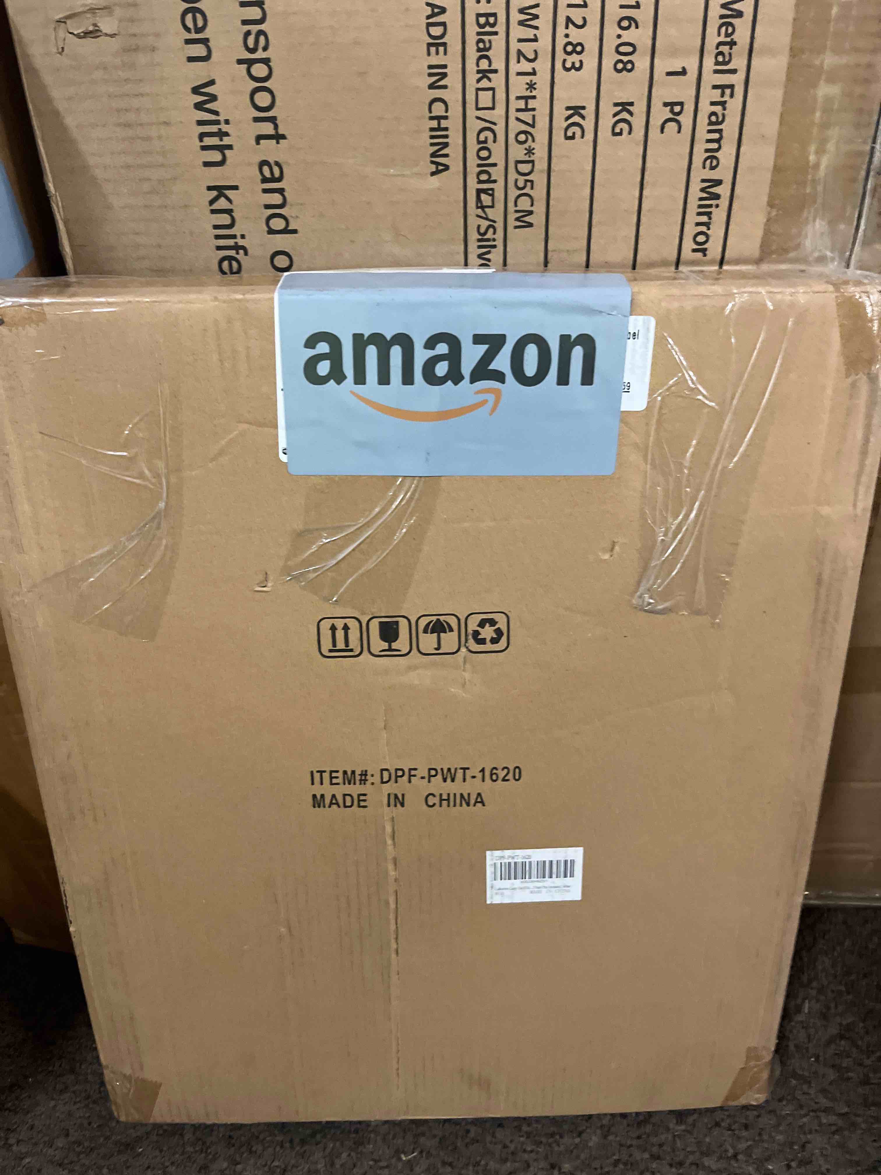 Condition photo showing New/Like New for Califortree Large 16x20 Shadow Box Frame with Soft Linen Back - Jersey Frame Memory Display Case, 12 Push Pins Included, White