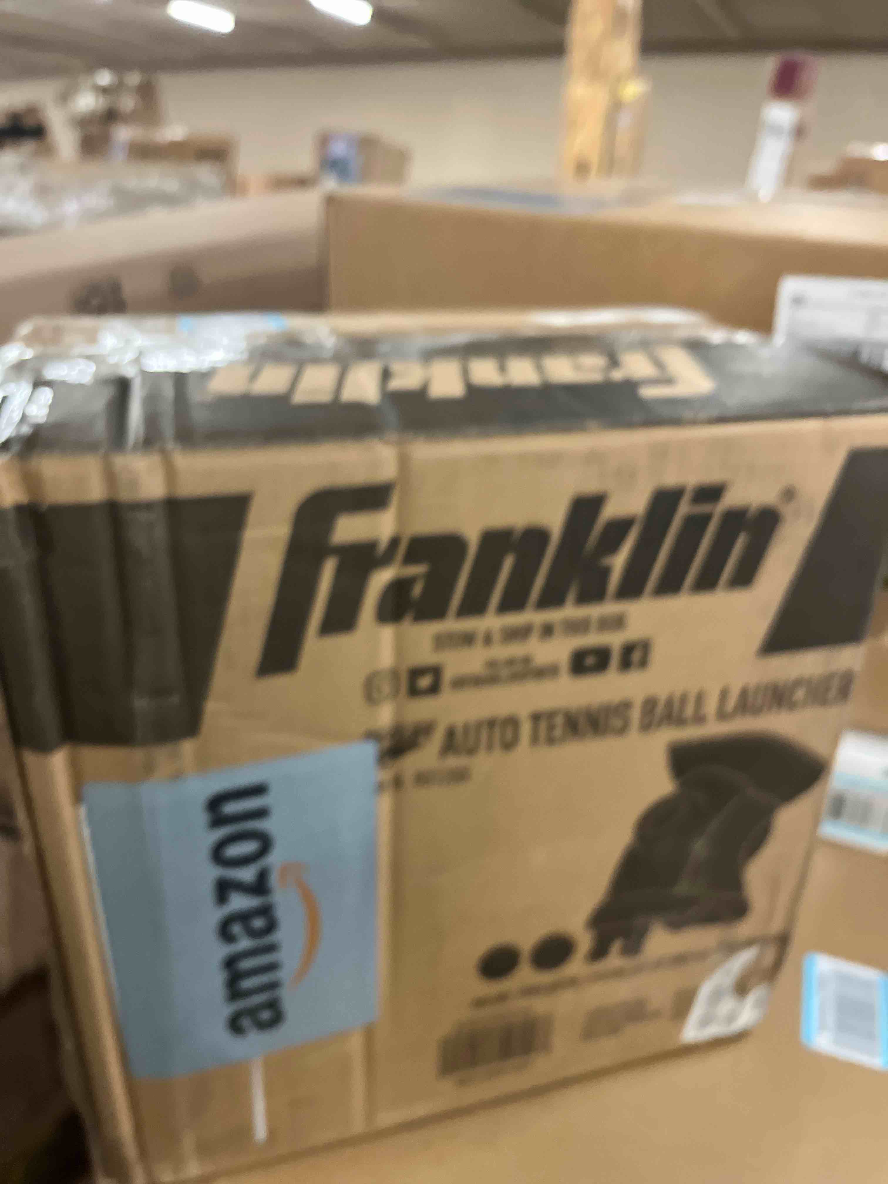 Condition photo showing New/Like New for Franklin Pet Ready Set Fetch Automatic Tennis Ball Launcher Dog Toy - Official Size Tennis Ball Thrower - Interactive Toy