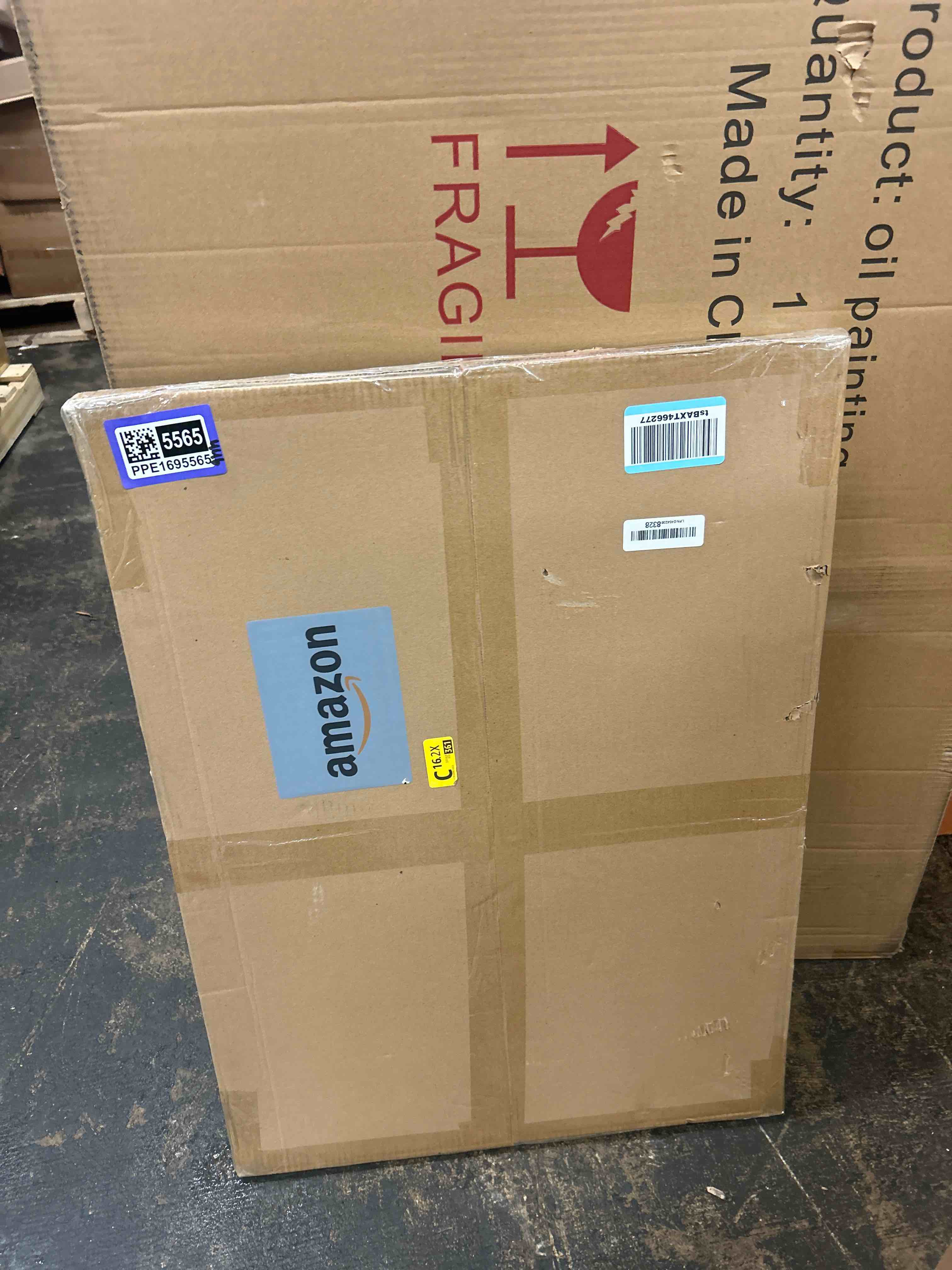 Condition photo showing New/Like New for 1000 Piece Puzzle Board with Drawers Rotatable 360-Degree Wheels and Cover 30" x 22" Wooden Jigsaw Puzzle Table Storage Organizer Portable Lightweight Design