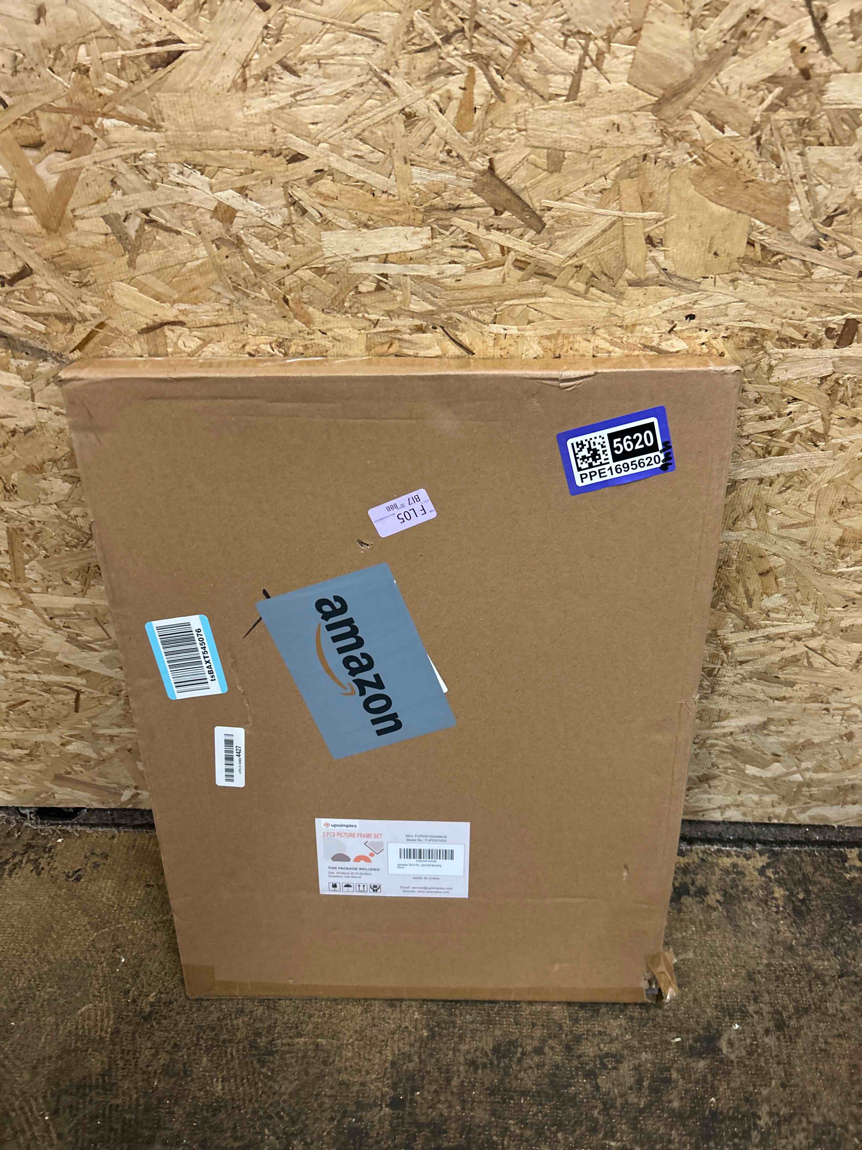 Condition photo showing New/Like New for upsimples 18x24 inch Picture Frame Black 3 Pack, Scratch-Proof Poster Frames 18 x 24 for Photo Gallery - Slide-In Strips, Horizontal or Vertical Wall Mounting