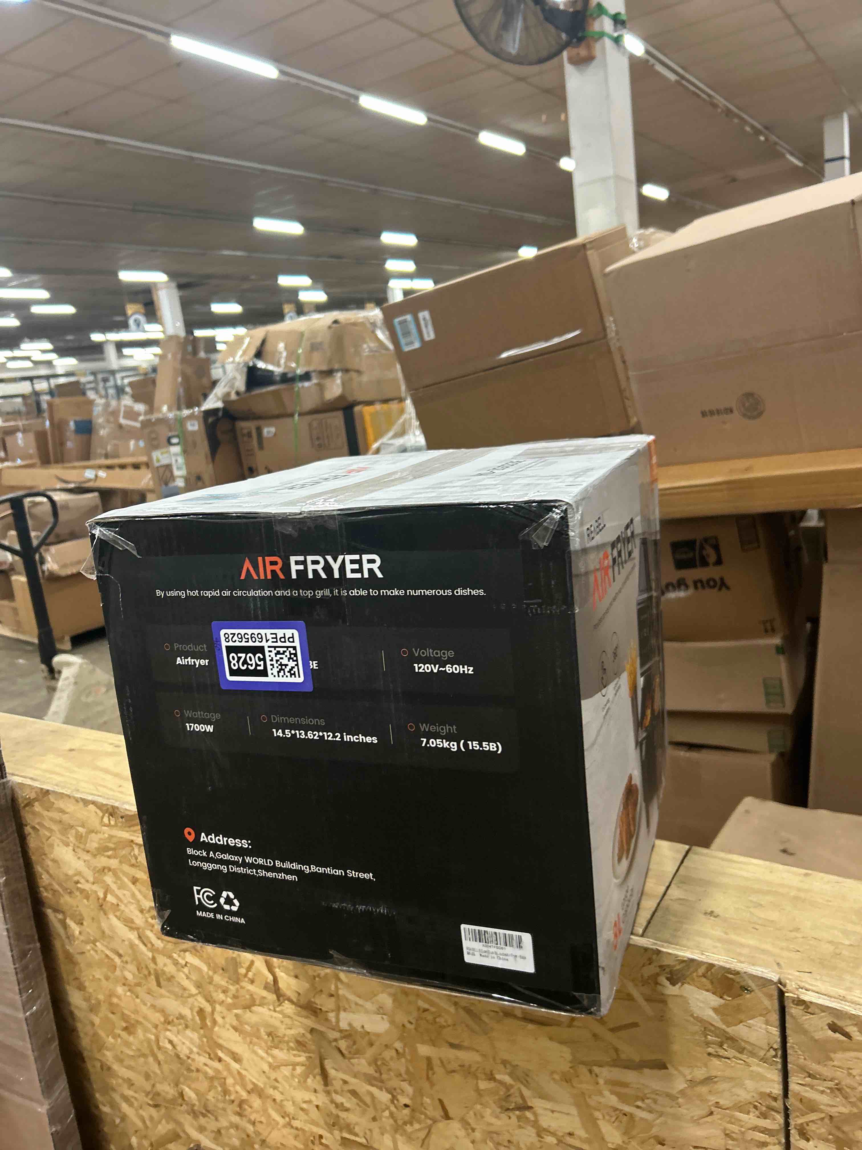 Condition photo showing New/Like New for 8 Quart Dual Basket Air Fryer - Digital Touchscreen, Smart Sync Finish,Auto Shutoff, 2 Independent 4QT Nonstick Dishwasher-Safe Frying Baskets - Digital Double Air Fryer