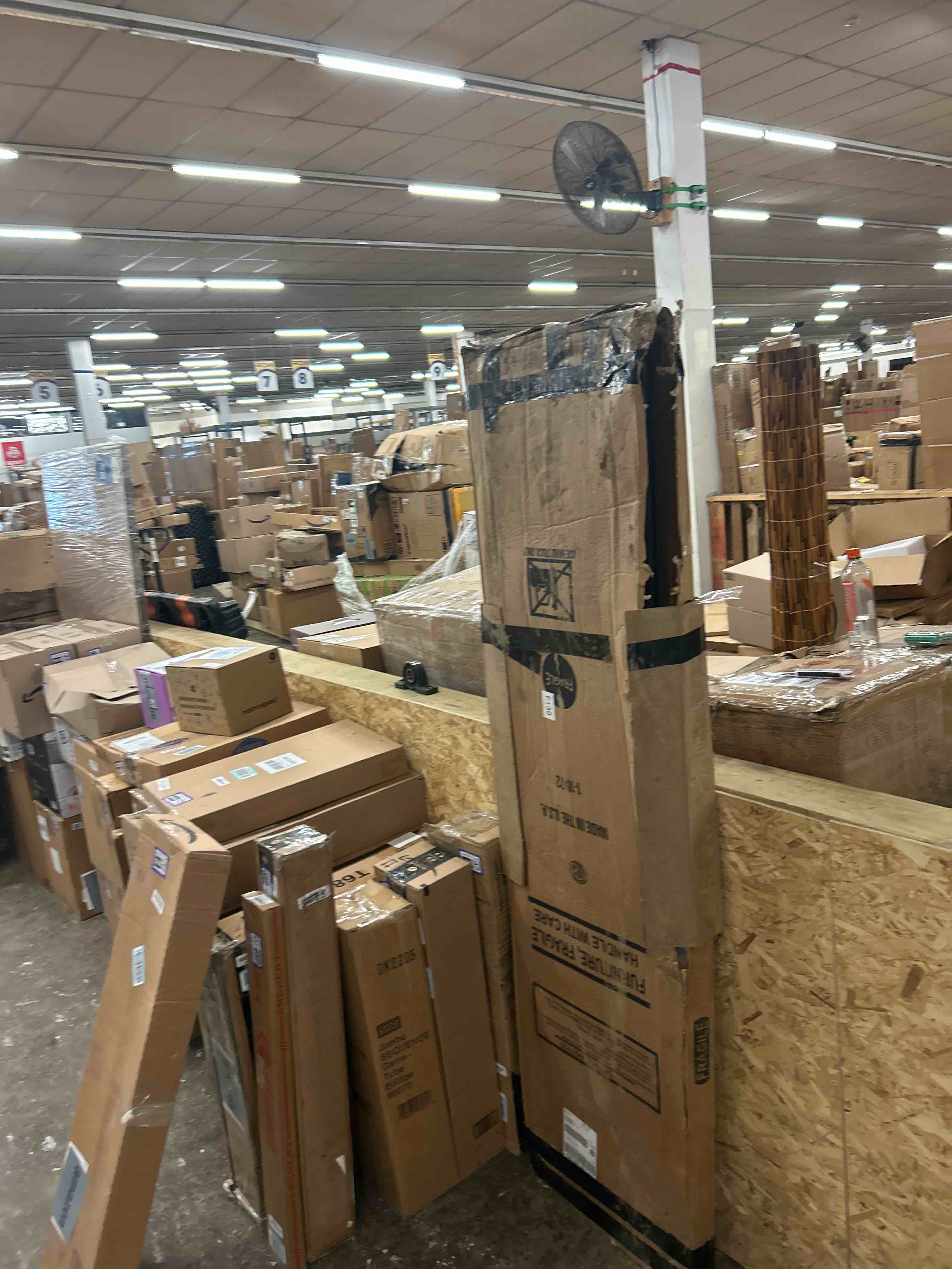 Condition photo showing New/Like New for Lorell Folding Mahogany Banquet Table, 72"