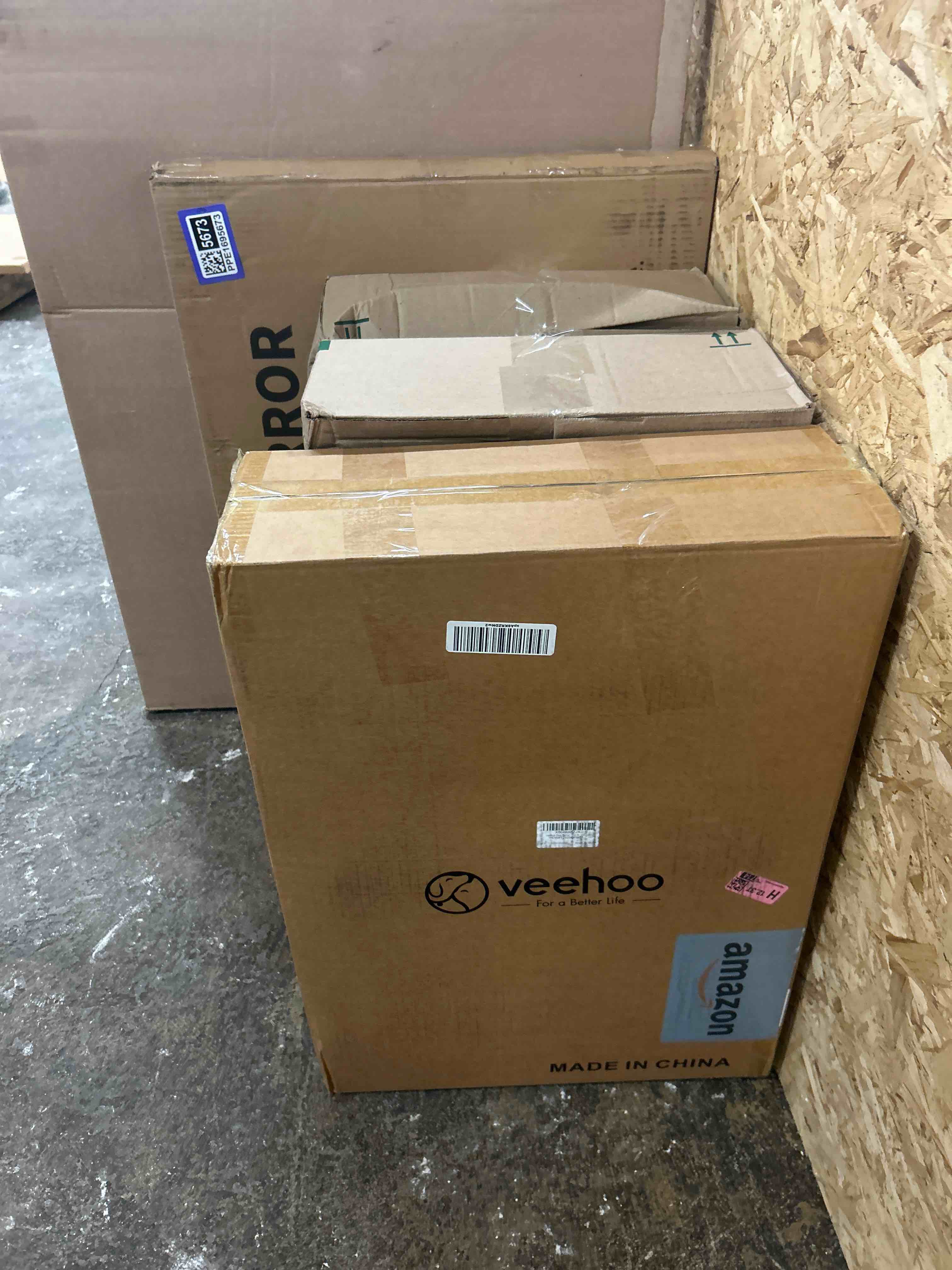 Condition photo showing New/Like New for Veehoo Dog Ramp for Bed Couch Height Adjustable from 17" to 23", Foldable Stairs for Dogs to Get on Bed 17" Extra Wide, Portable Pet Doggie Steps Indoor with Non Slip Pad, Support up to 150 lbs