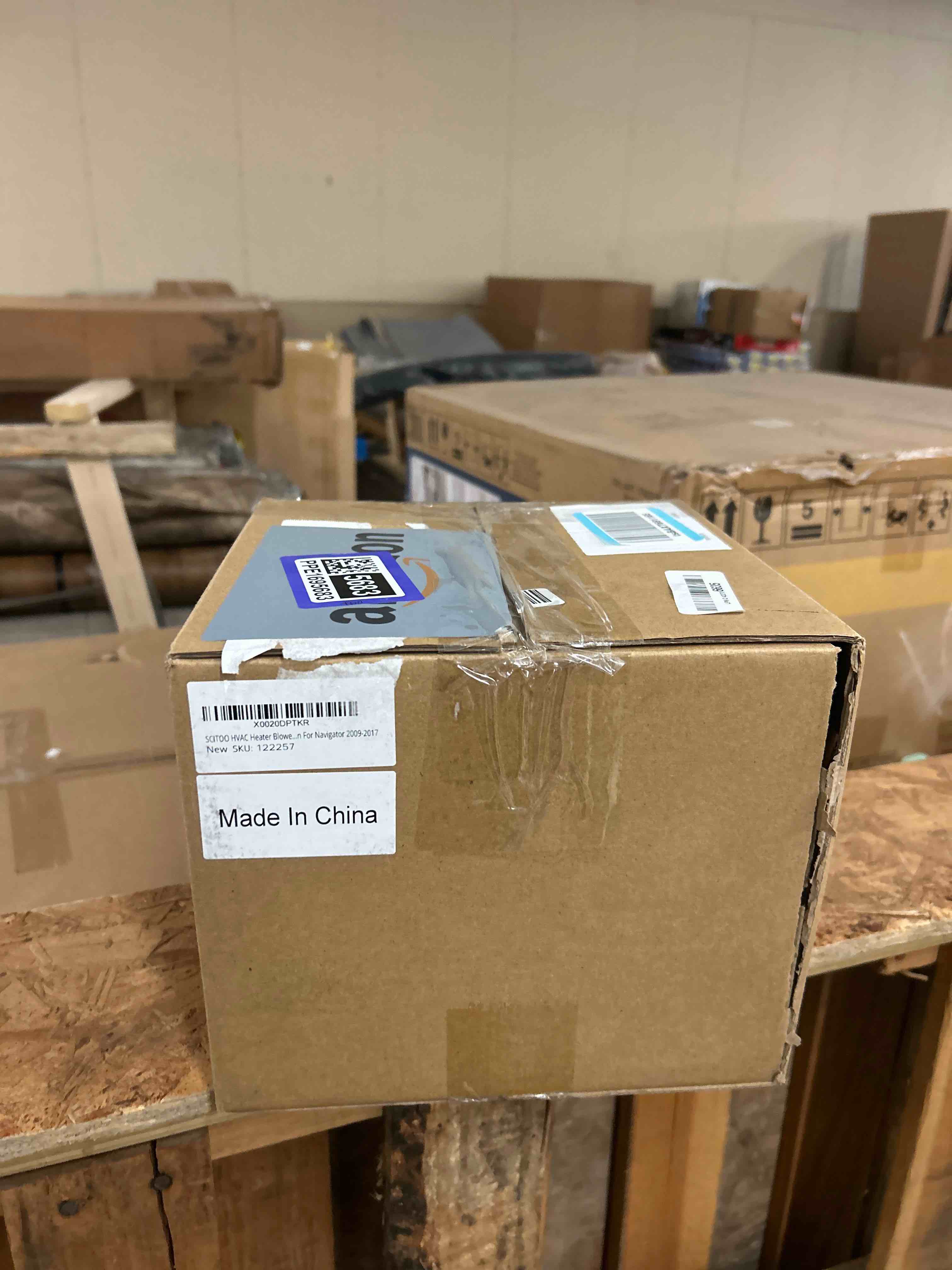 Condition photo showing New/Like New for SCITOO HVAC Heater Blower Motor with Fan Cage Front 700237 for Ford for Expedition 2009-2017,for Ford for F-150 2009-2014,for Lincoln for Navigator 2009-2017