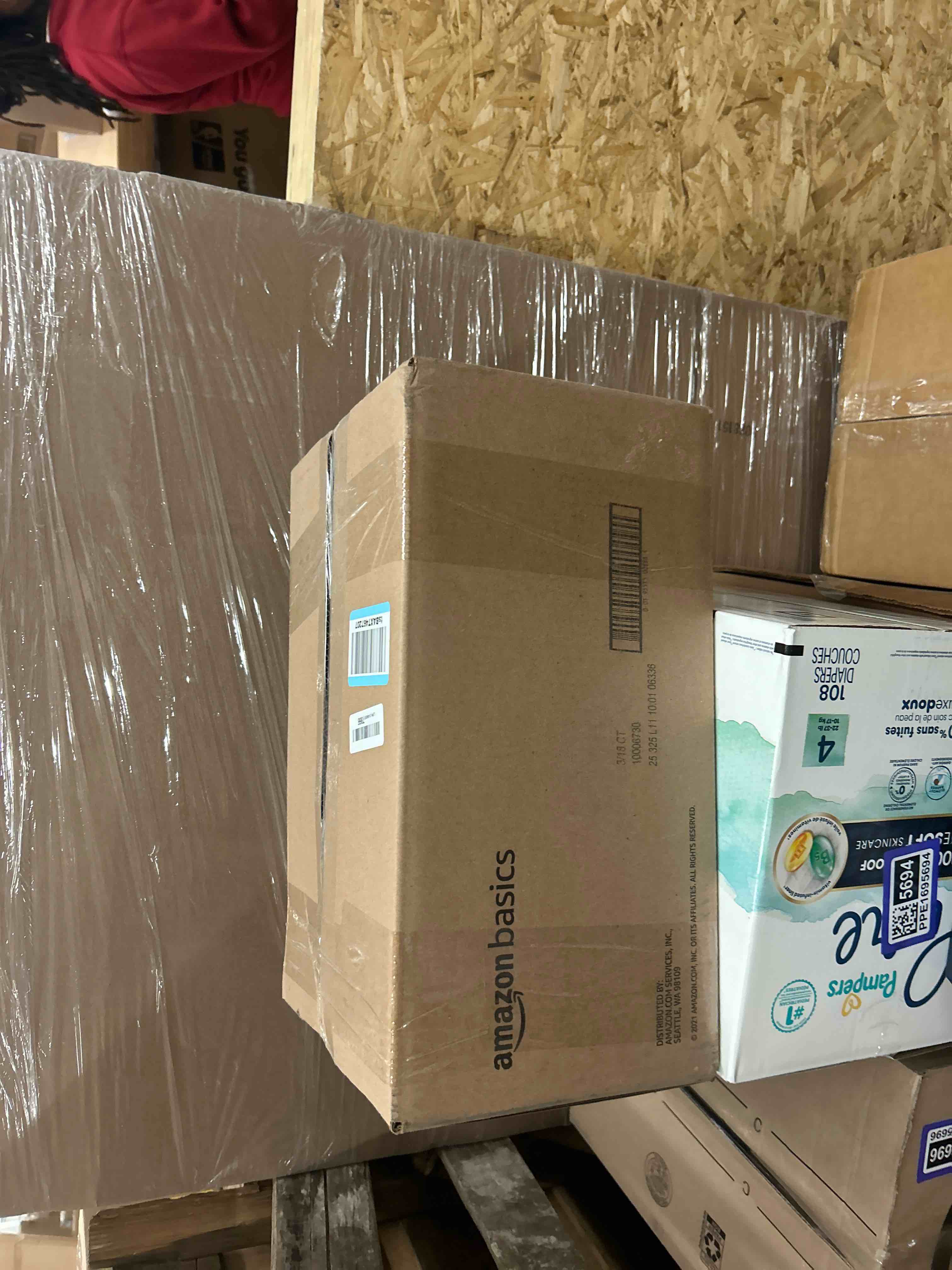 Condition photo showing New/Like New for Amazon Basics Incontinence & Postpartum Underwear for Women, Maximum Absorbency, Large, 54 Count, 3 Packs of 18 (Previously Solimo) (B098V8L3Z2)