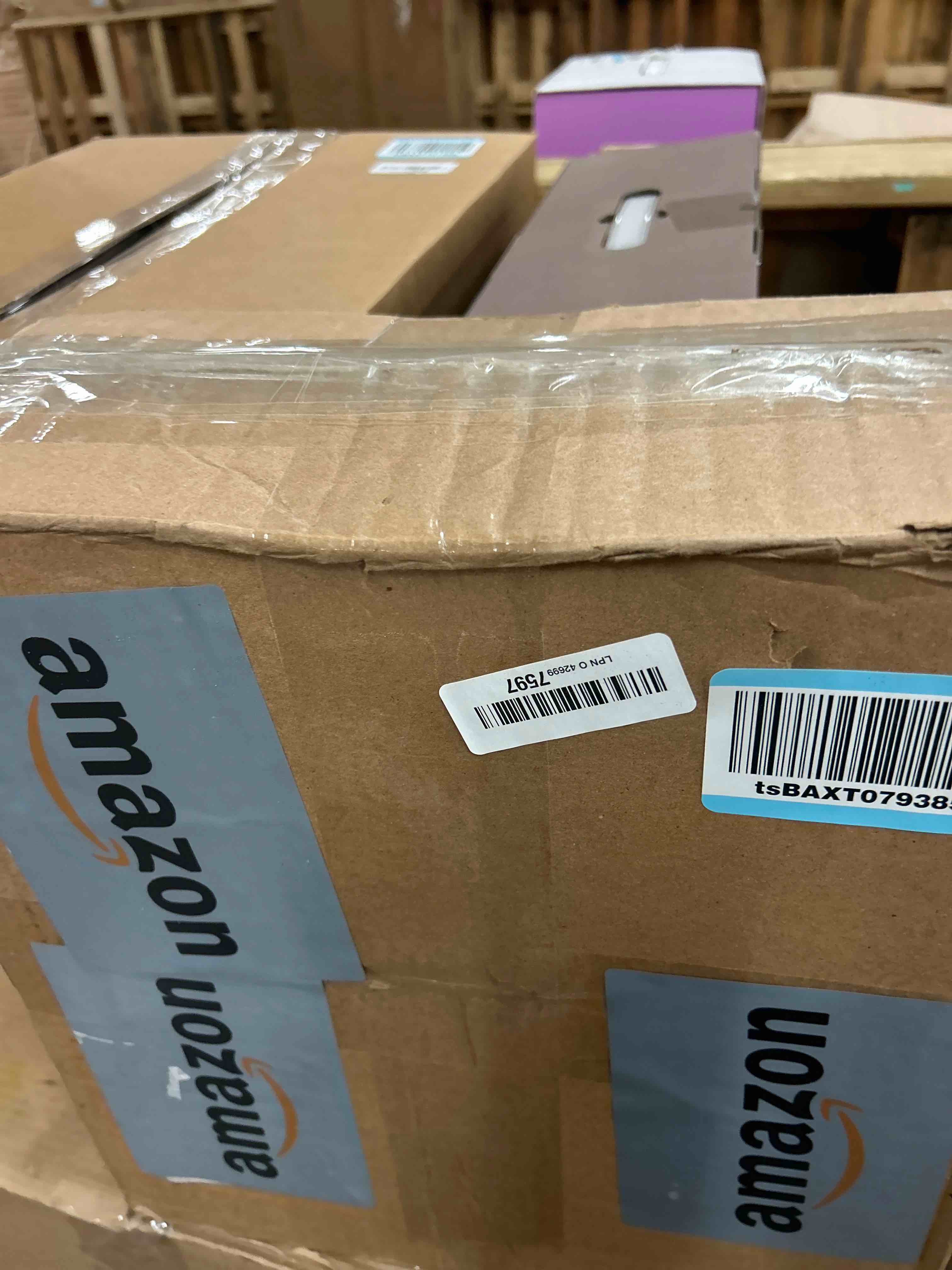 Condition photo showing New/Like New for ArtBin 6990RK Super Satchel Double Deep, Portable Art & Craft Organizer with Handle, [1] Plastic Storage Case, Clear with Rose Gold Accents