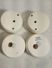 Condition photo showing New/Like New for Crosley Furniture Alexandria Bun Foot / Feet White Cf0101-wh. Includes Hardware