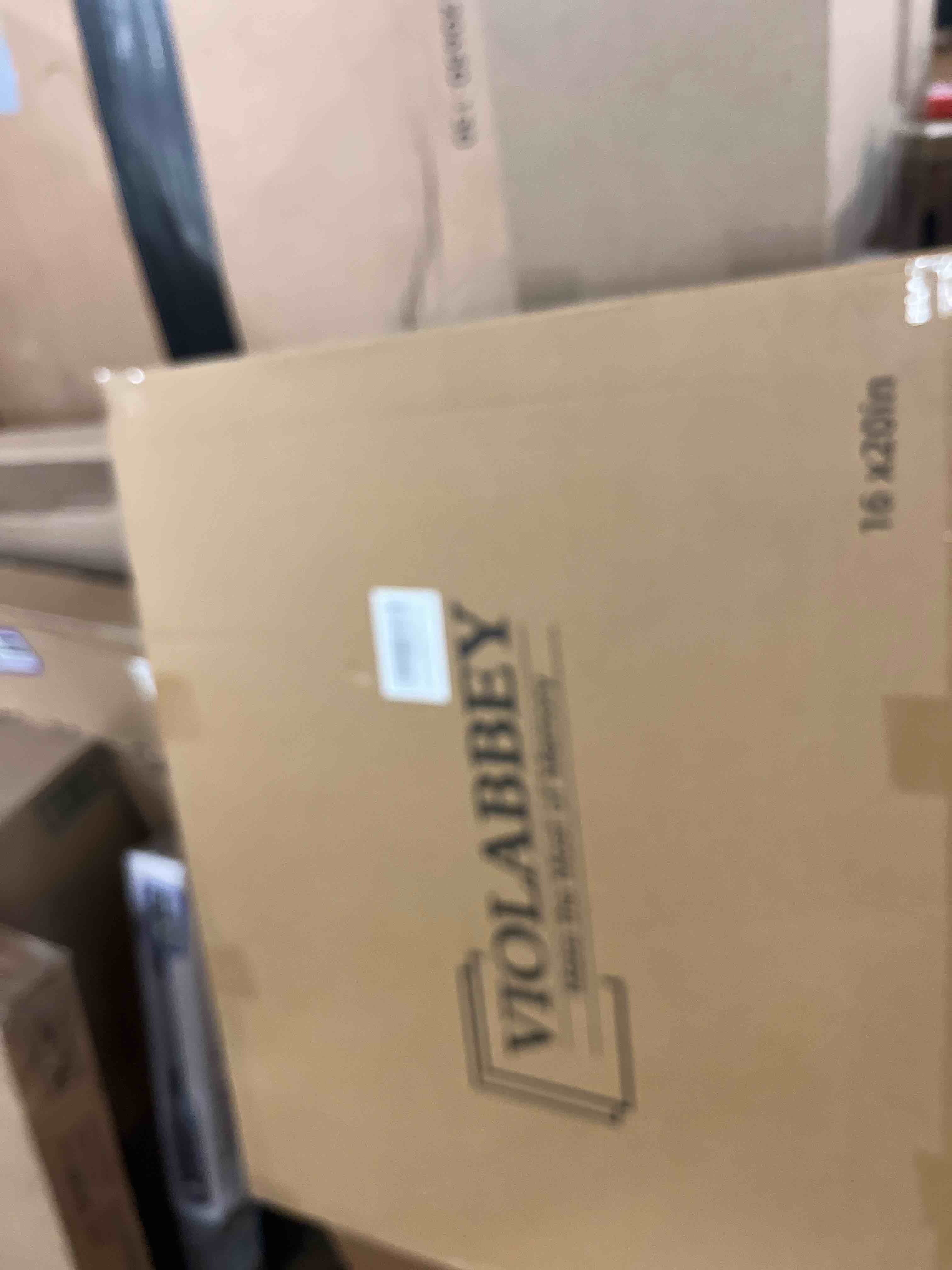 Condition photo showing New/Like New for VIOLABBEY 16x20 inch Gold Frame, Vintage Poster Picture Photo Frames Ornate without Mat for Wall Hanging