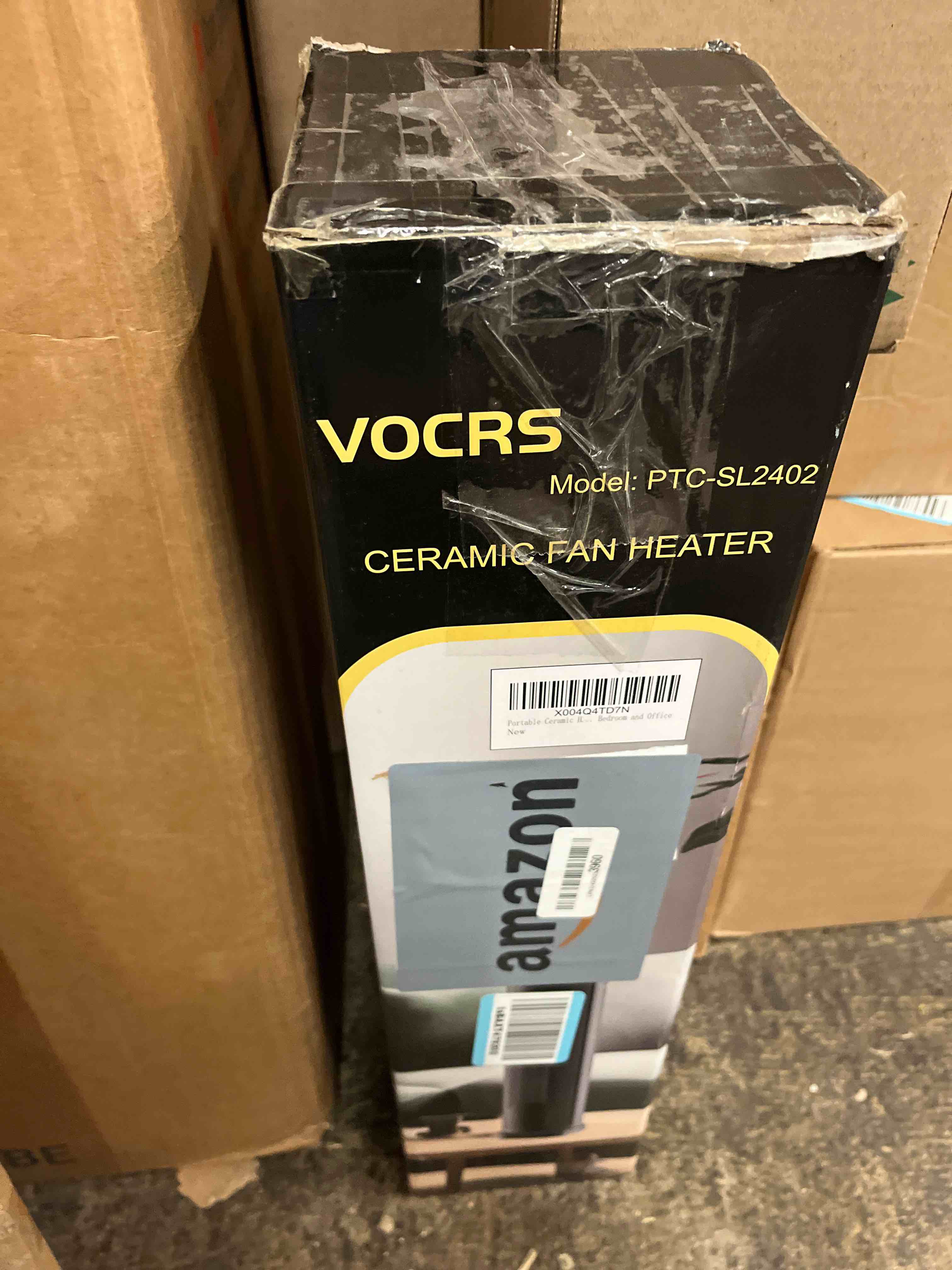 Condition photo showing New/Like New for Space Heater for Indoor Use with Remote - 70° Oscillating Tower Electric Heater, 24 Inchs, 12H Timer, 1500W Quiet PTC Ceramic Heating with Thermostat, Fast Safety Heat for Office, Home, Bedroom