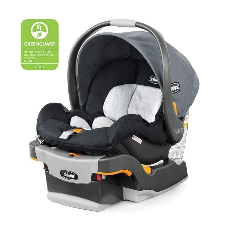 chicco keyfit 30 cleartex 30 lbs infant car seat - pewter (grey), new
