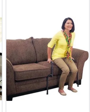 Able Life Universal Stand Assist, Chair Lift Assist for Elderly, Grab Bar Standing Aid for Seniors, Daily Living Mobility Aid, Brown