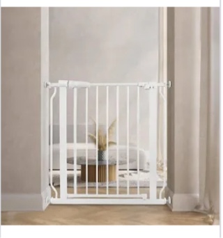 Regalo Easy Step 38.5-Inch Wide Walk Thru Baby Gate, Includes 6-Inch Extension Kit, Pressure Mount Kit, Wall Cups