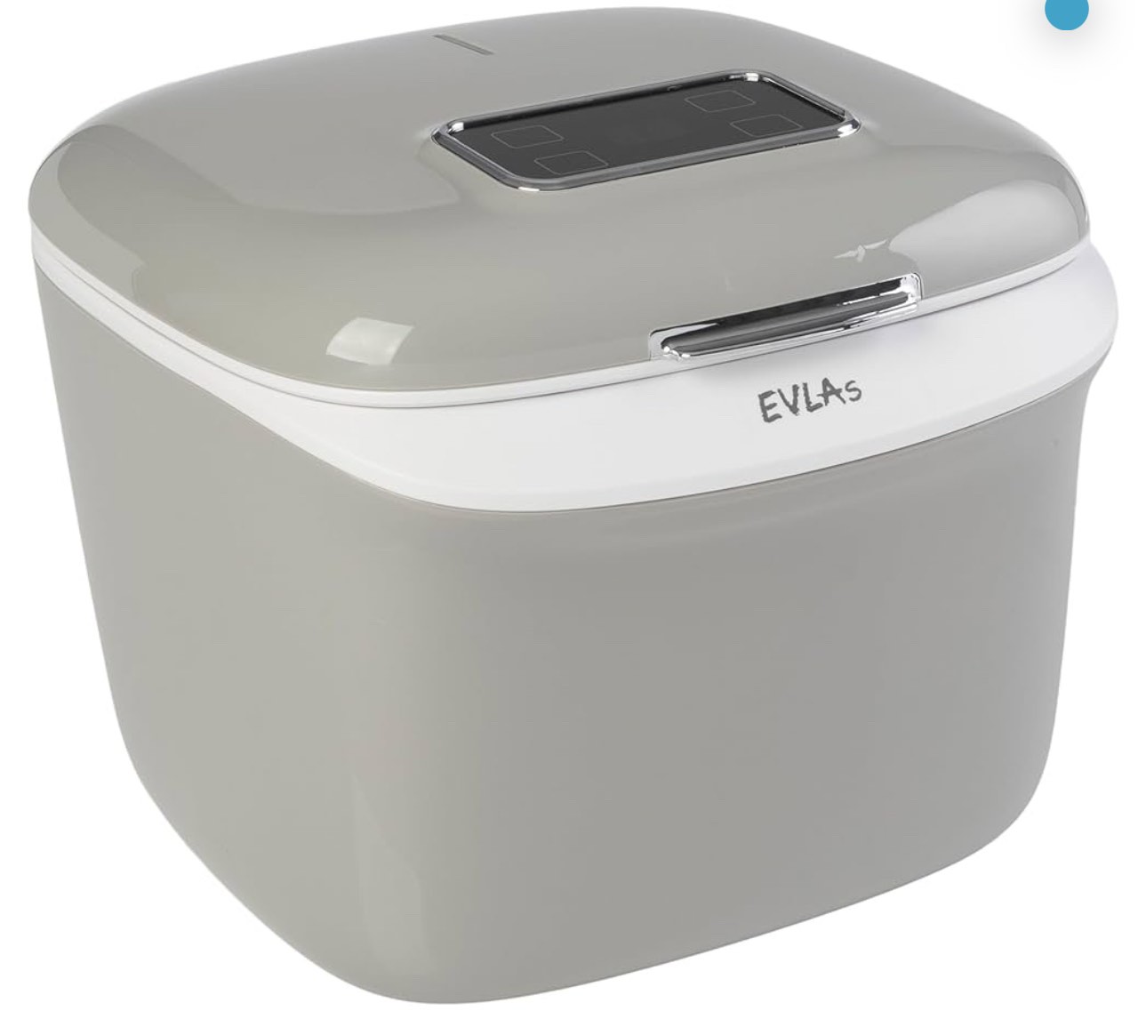EVLA'S Baby Feeding Bottle Sanitizer & Dryer, UV Light Sanitizes Baby Bottles, Pacifiers, Small Toys, Even Phone or Credit Card in Minutes! Large Capacity UV Box Sanitizer, Grey ( One in stock is WHITE AND GRAY)