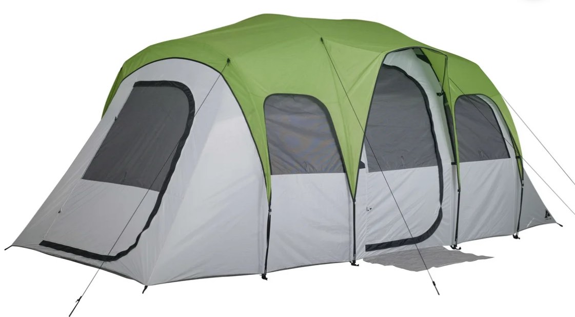 Ozark Trail 8 Person, Clip & Camp Family Tent, 16’  x 8 ‘ x 78", 23.81 lbs.