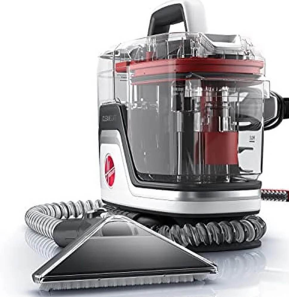 Hoover CleanSlate Plus Carpet & Upholstery Spot Cleaner, Stain Remover, Portable, FH14050, White ( USED)