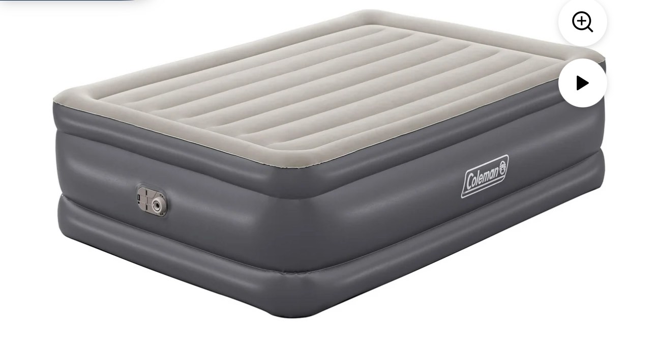 Coleman Tritech Air Mattress Full 22" with Built-in AC Pump