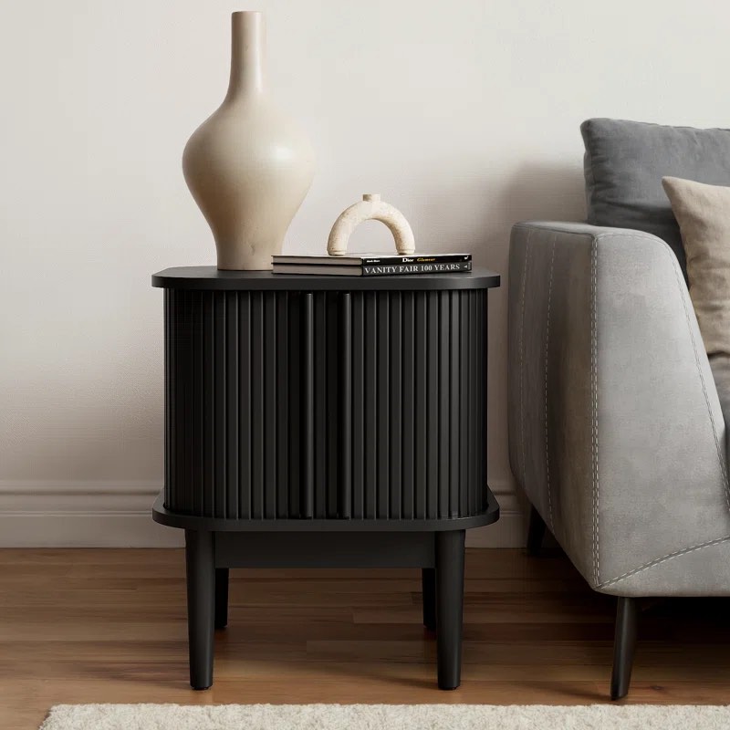 Tambour Nightstand