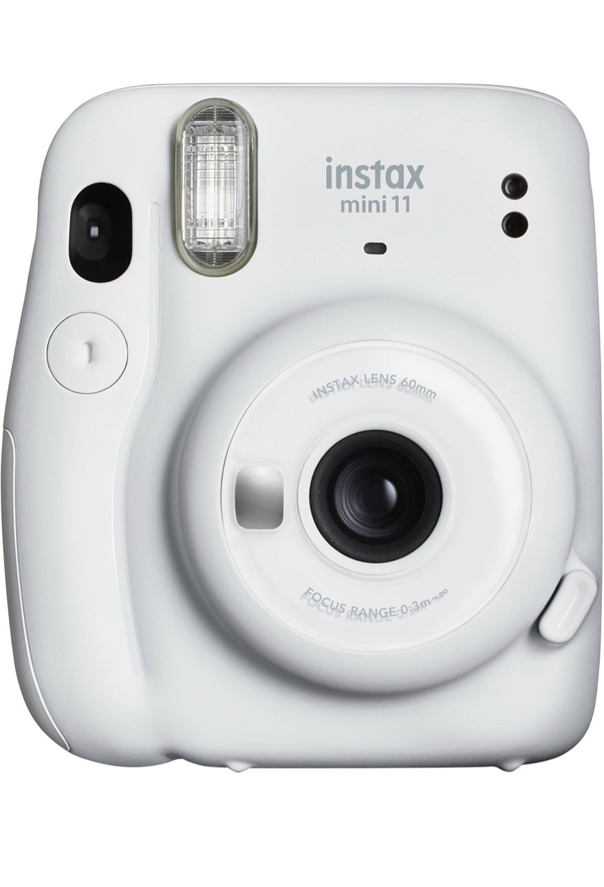 FUJIFILM INSTAX Mini 11 Instant Camera (White) Bundle with Fuji INSTAX Mini Instant Film- 80 Photo Sheets Ideal Gift for Kids, Teenage Girl & Adults