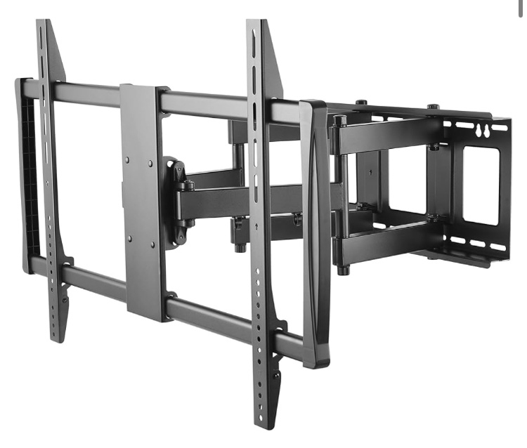 HumanCentric Full Motion Articulating TV Wall Mount Bracket | Fits 75, 80, 85, 90, 100" Flat Screen and Curved TV Monitors Up to 900 x 600 VESA | Features Full Motion Swivel, Tilt, & Rotation
