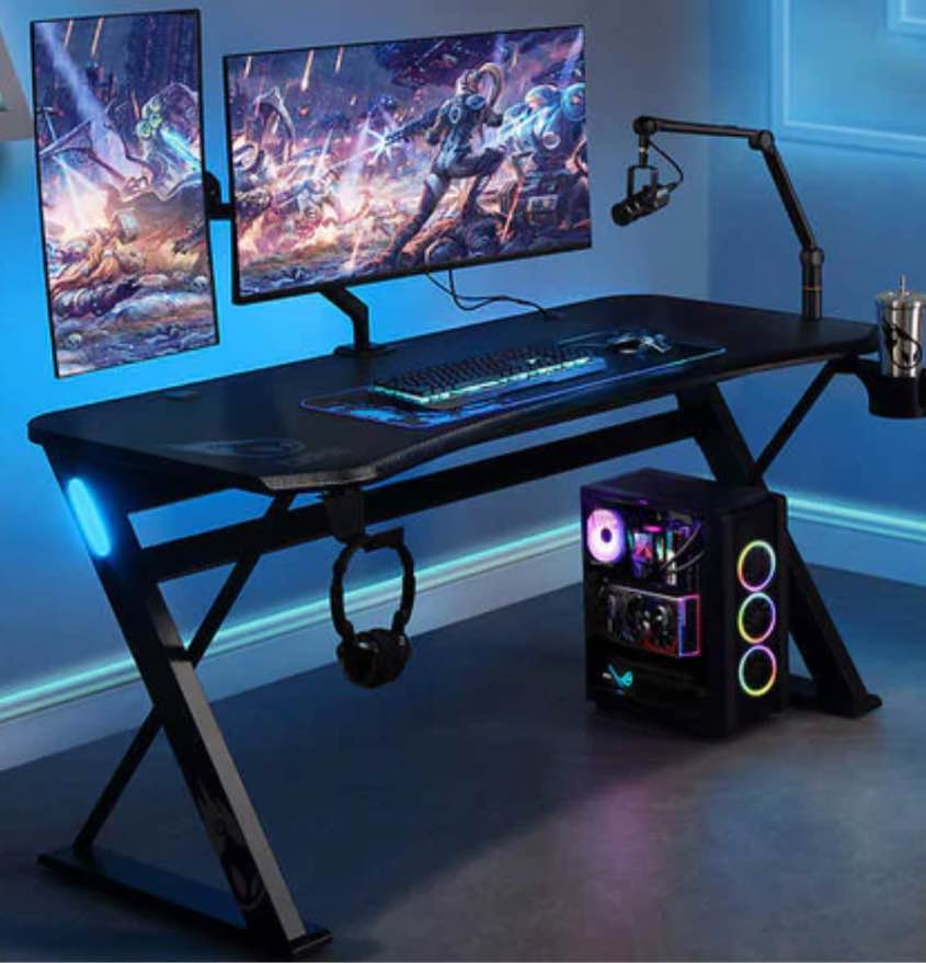 SIDEBAR DPS Radius 60" Gaming Desk